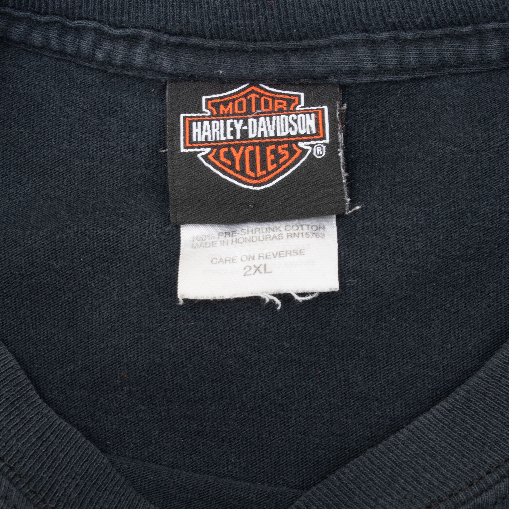 Vintage Harley Davidson Deadwood South Dakota 2006 Long Sleeve Tee Shirt Size 2XL