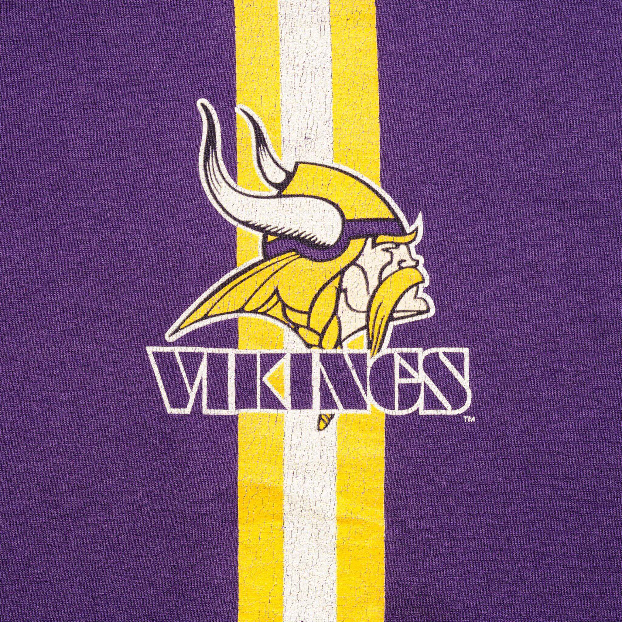 VINTAGE NFL MINNESOTA VIKINGS TEE SHIRT BY LIQUID BLUE SIZE XL MADE IN USA
