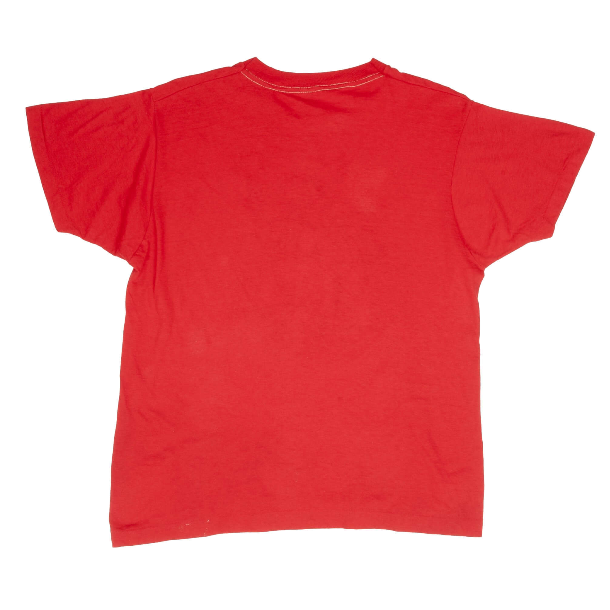 Vintage Louisville Cardinals Basketball Tee Shirt 1986 Size Large Made In USA With Single Stitch Sleeves.