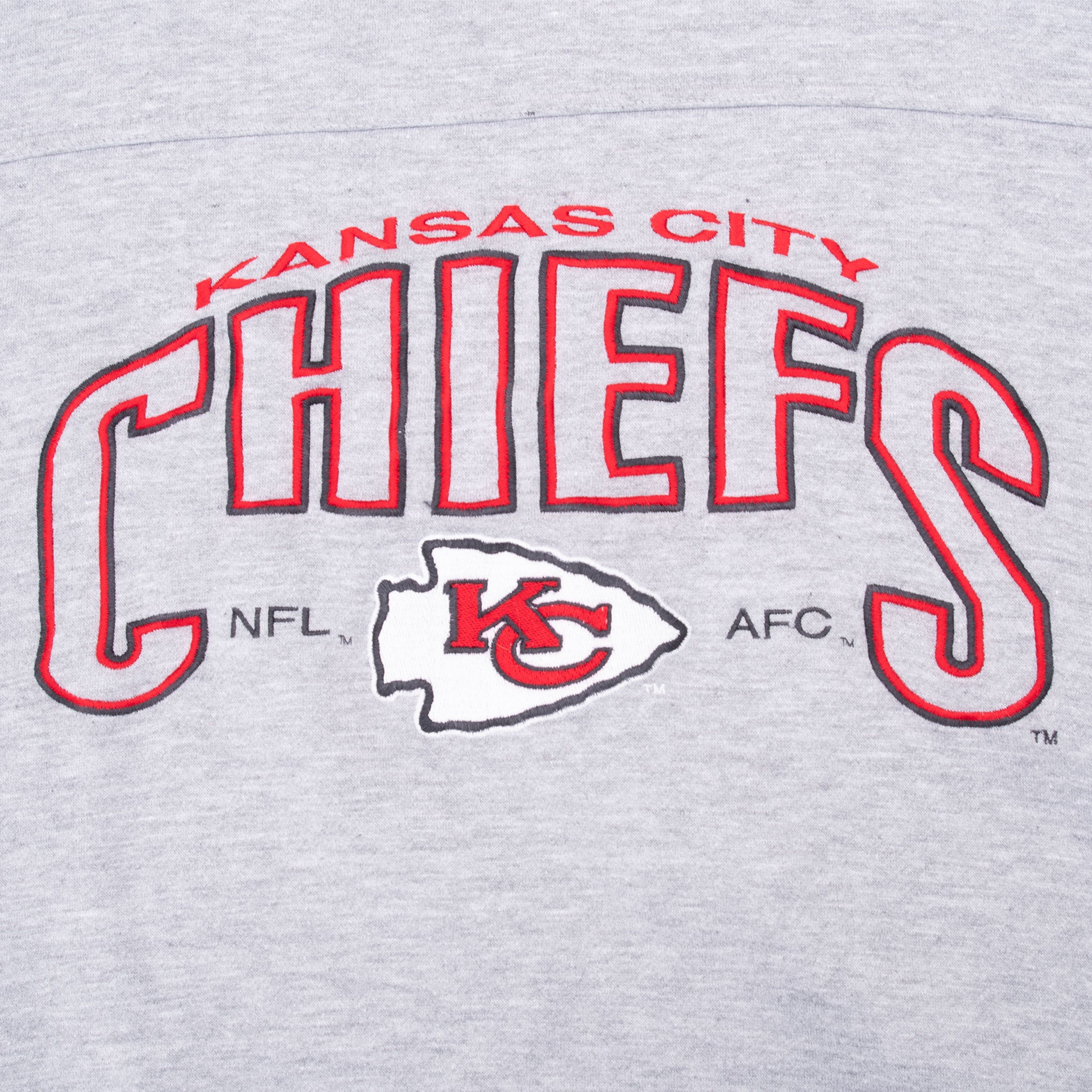 Vintage Nfl Kansas City Chiefs Embroidered 1990S Sweatshirt Size Large