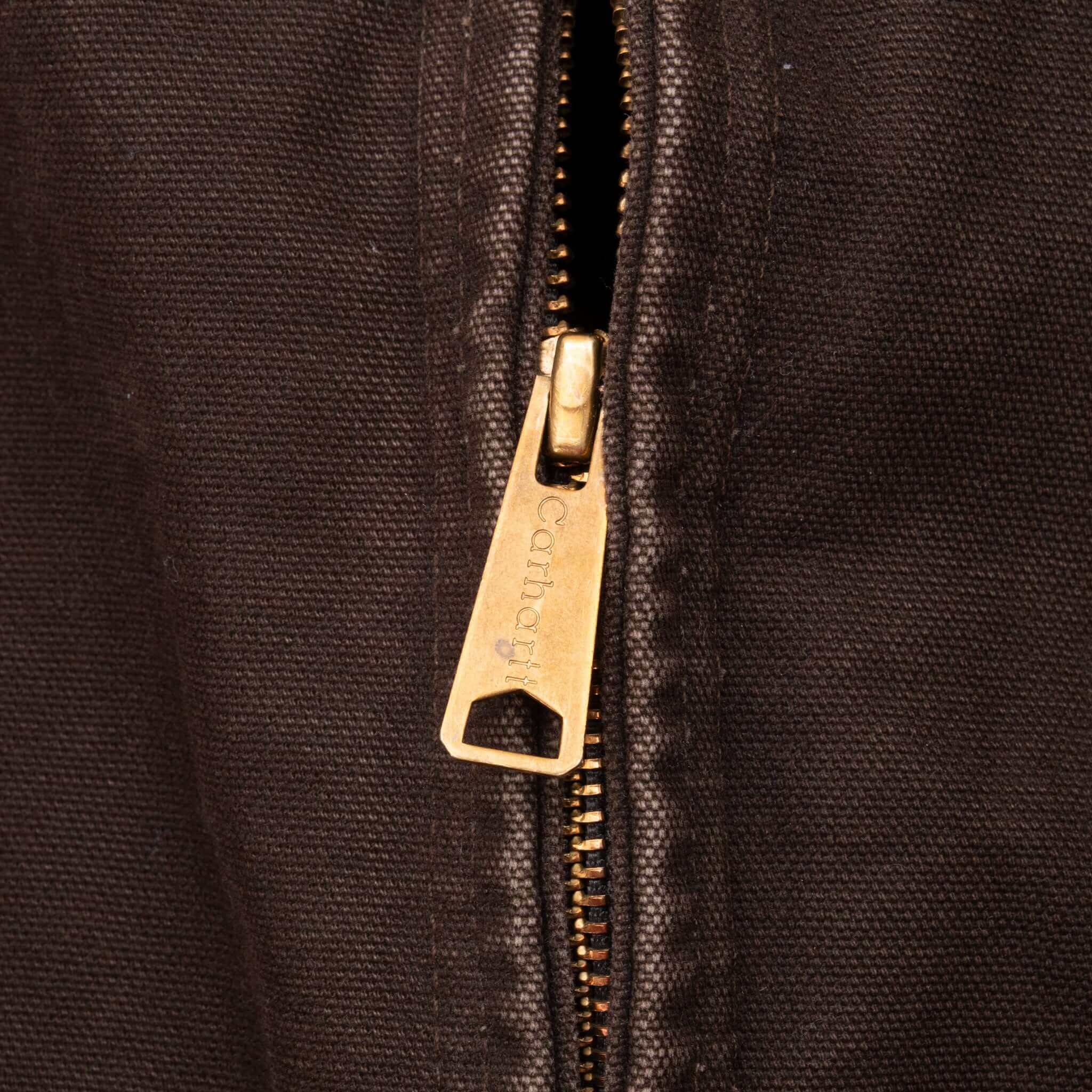 Vintage Carhartt Detroit Unlined Dark Brown Jacket J310 DKB 2011 Size XL