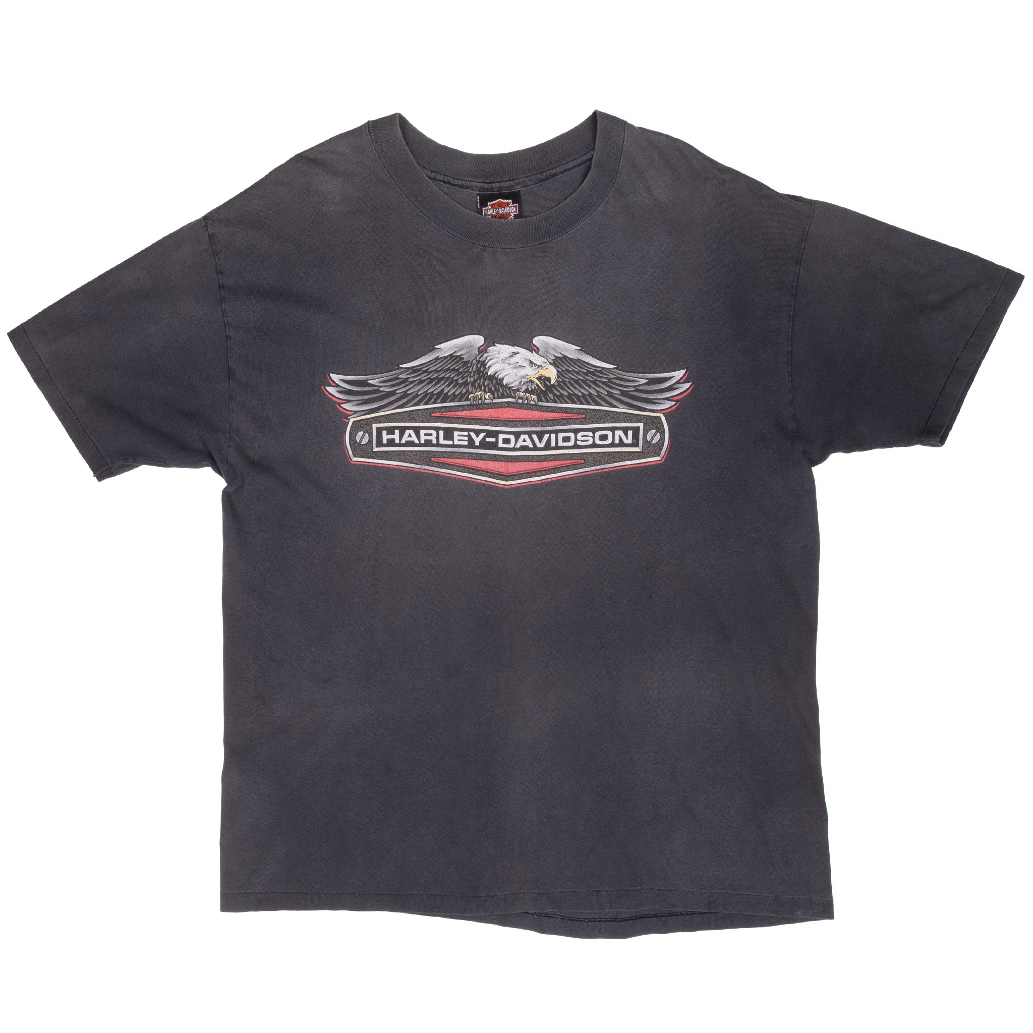 Vintage Harley Davidson Wichita Kansas 1990S Tee Shirt Size XL Made In Usa