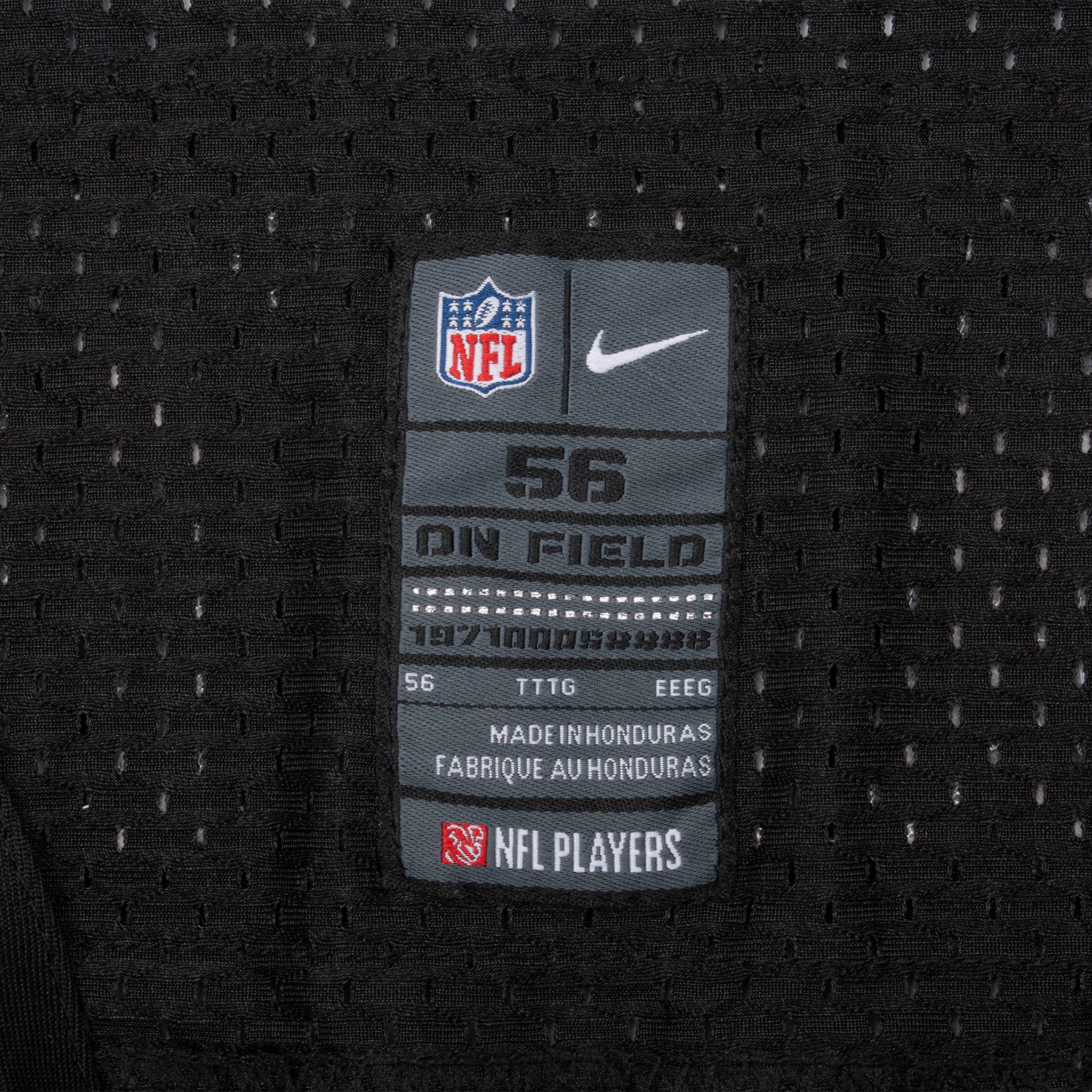 Vintage Nike Nfl Oakland Raiders Crabtree #15 Jersey Size 56