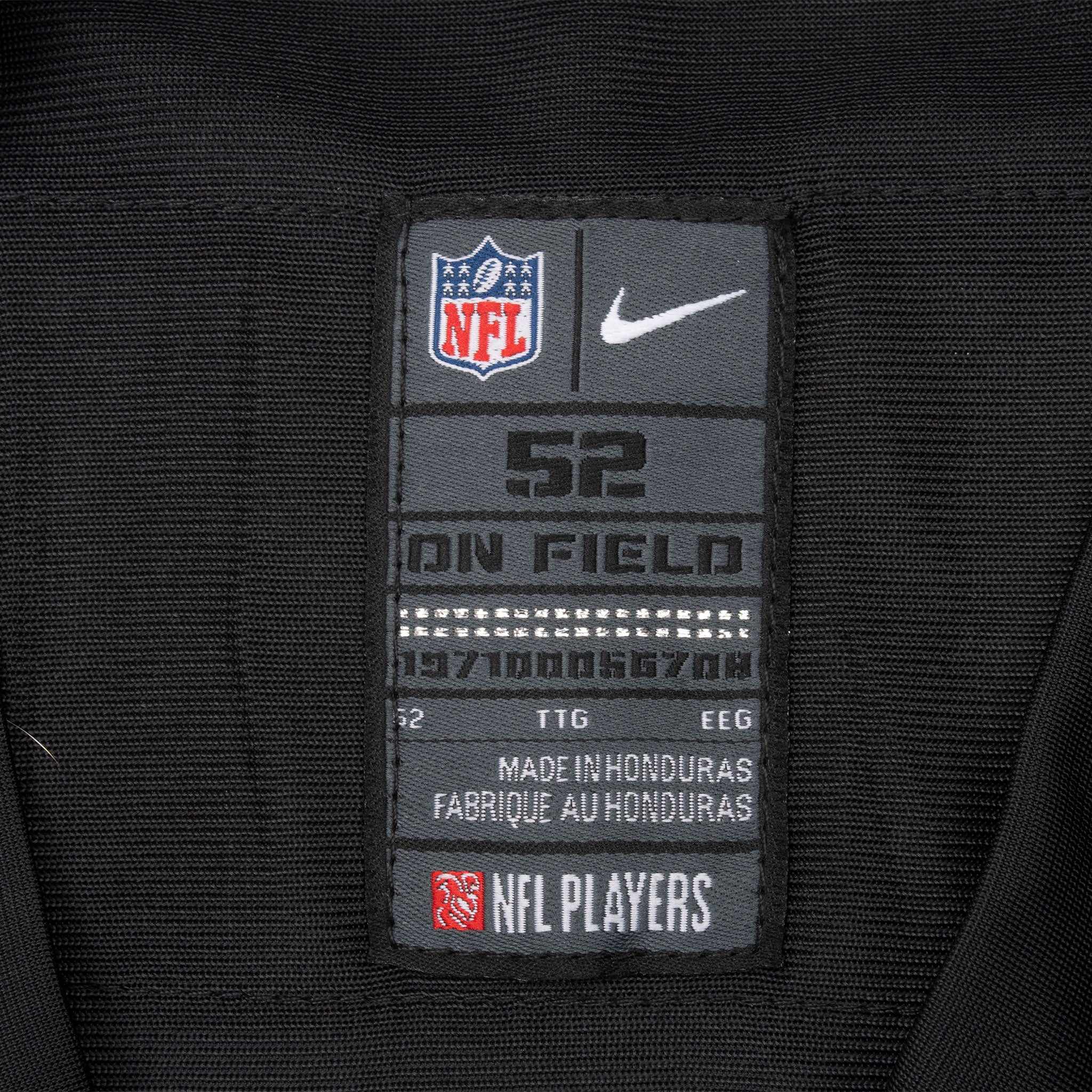 Vintage Nike Nfl Oakland Raiders Mcfadden #20 Jersey Size 52