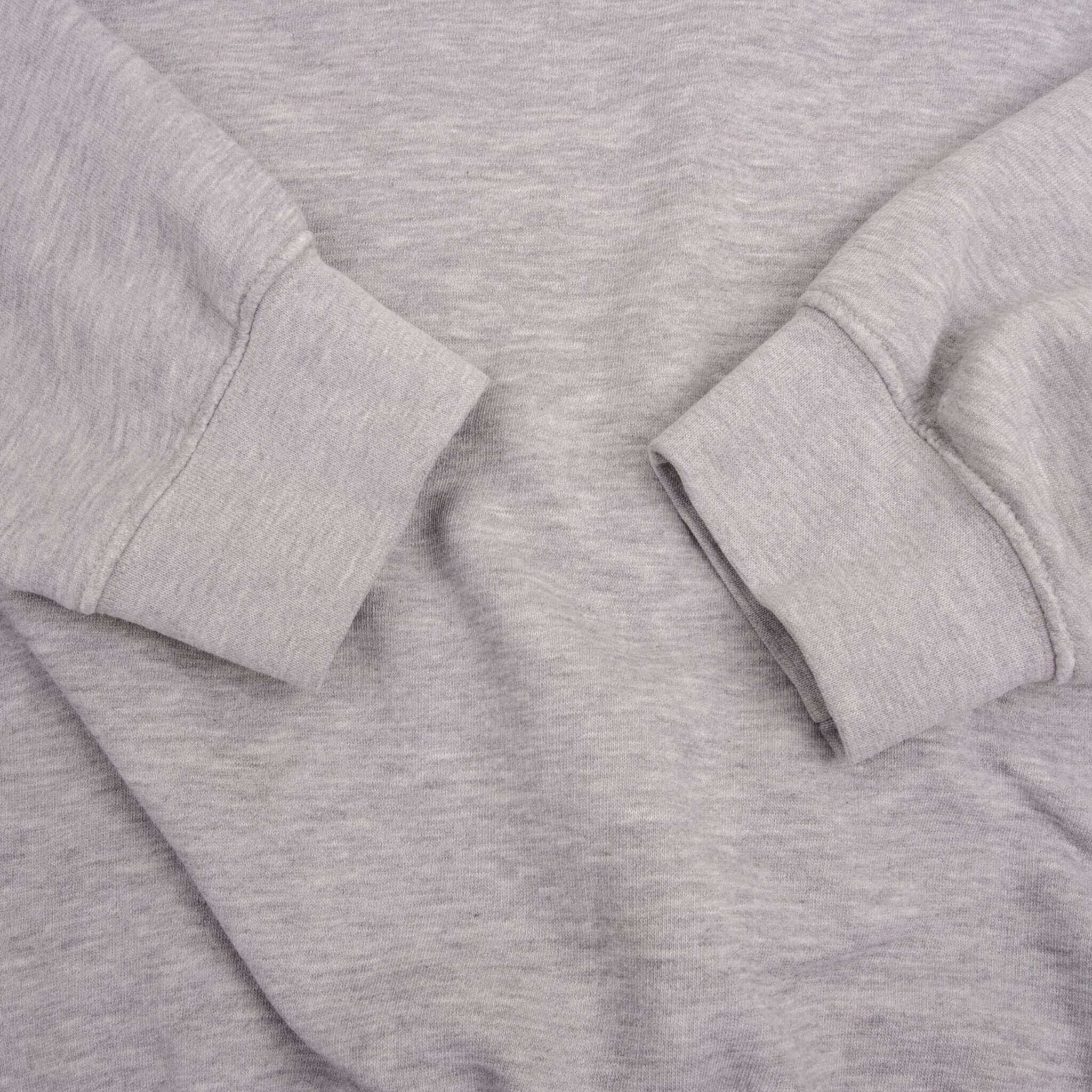 Vintage Nike Classic Swoosh Gray Crewneck Sweatshirt 2000S Size Large