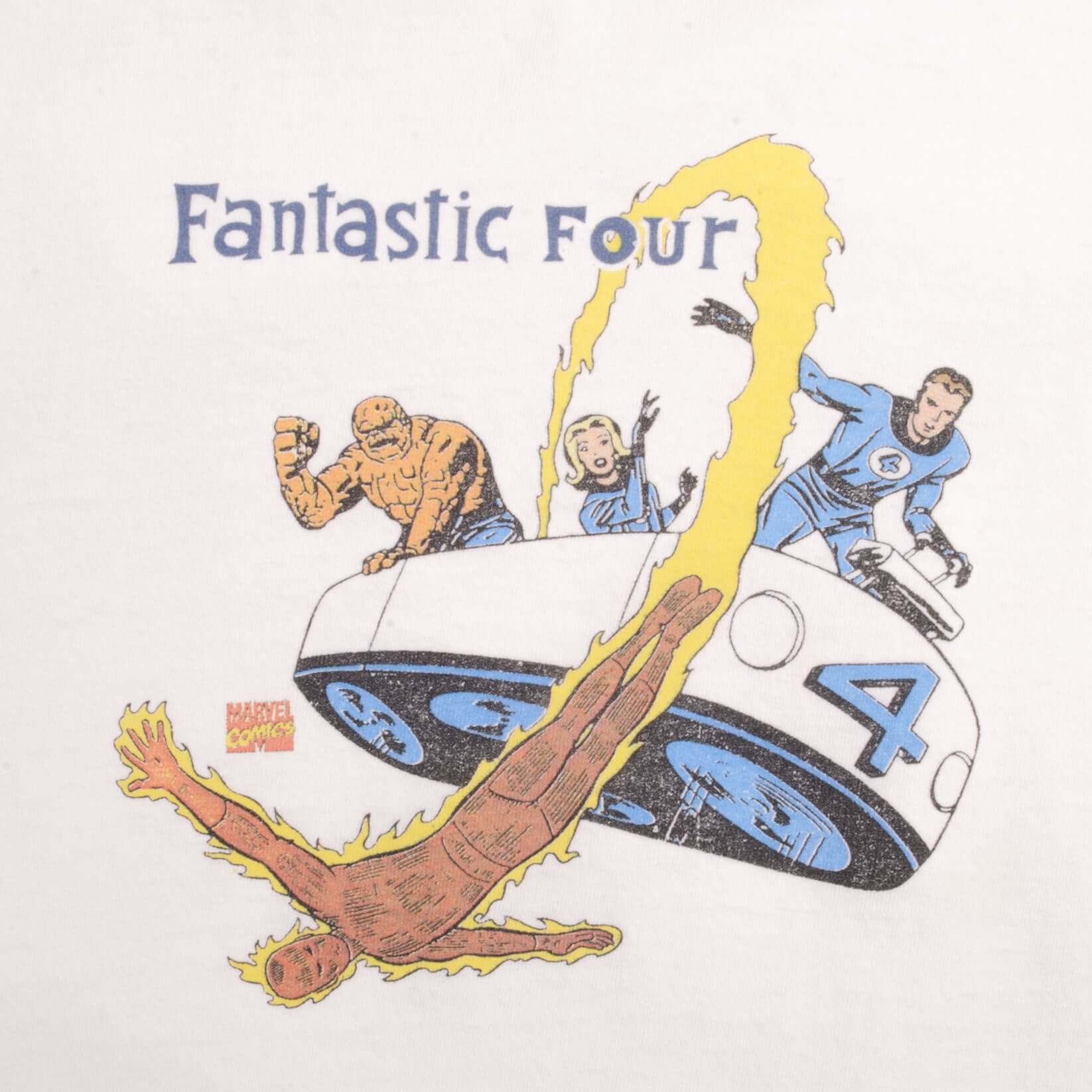 Vintage Marvel Comics Fantastic Four Tee Shirt 1990S Size Small