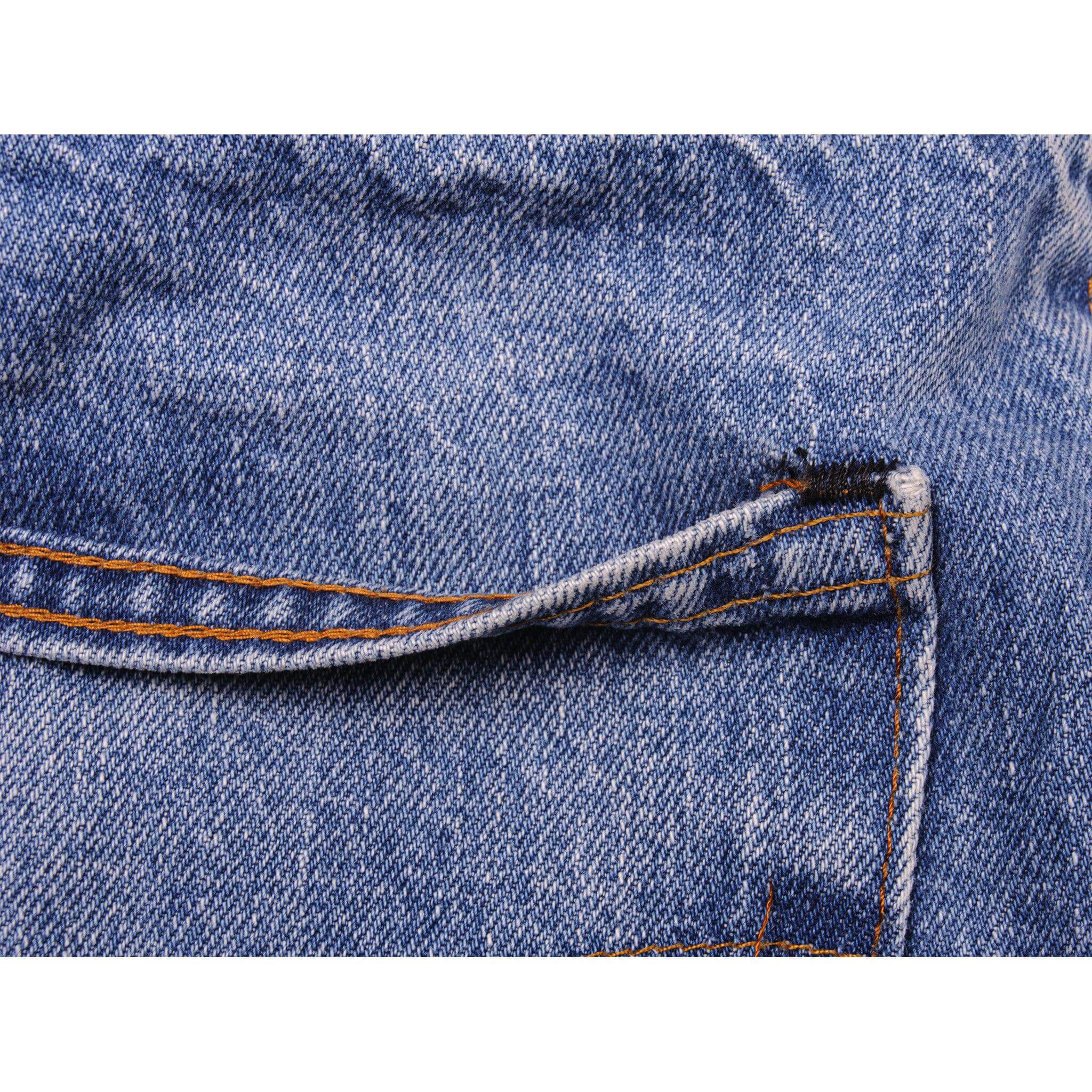 VINTAGE LEVIS 505 JEANS INDIGO SIZE W31 L34 MADE IN USA