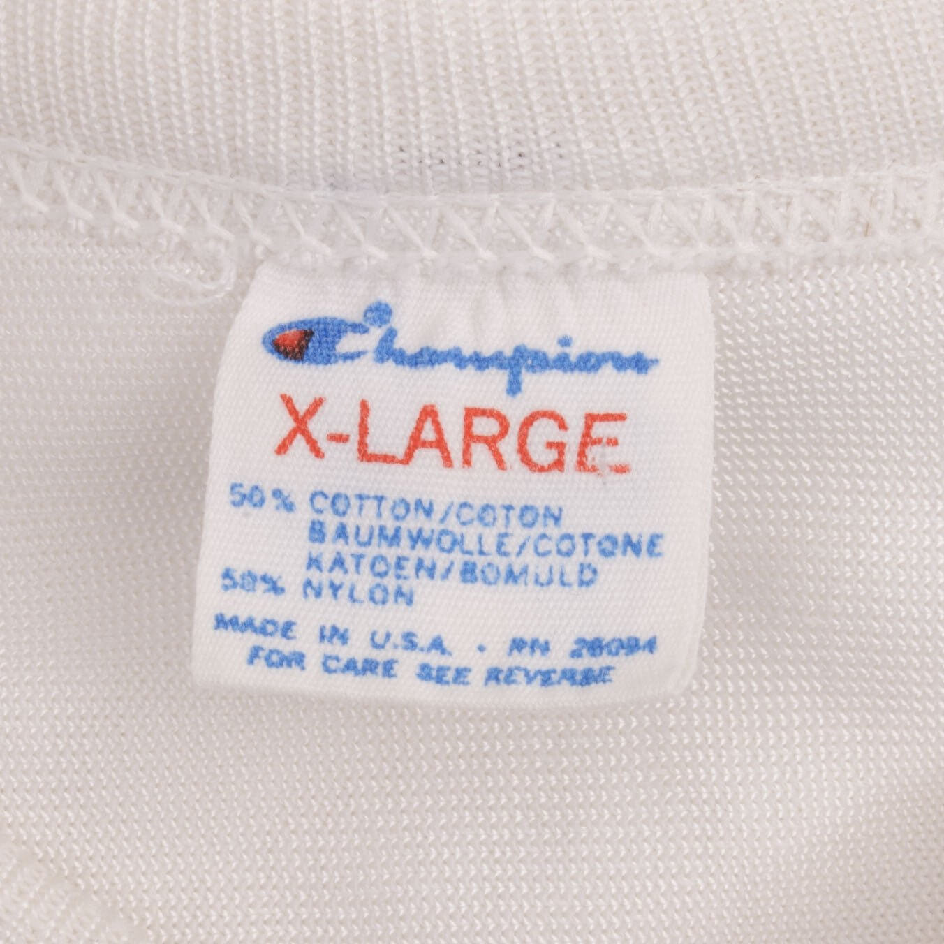 Vintage NFL Cincinnati Bengals Champion Jersey 1980S Size XL Made In USA With Single Stitch Sleeves