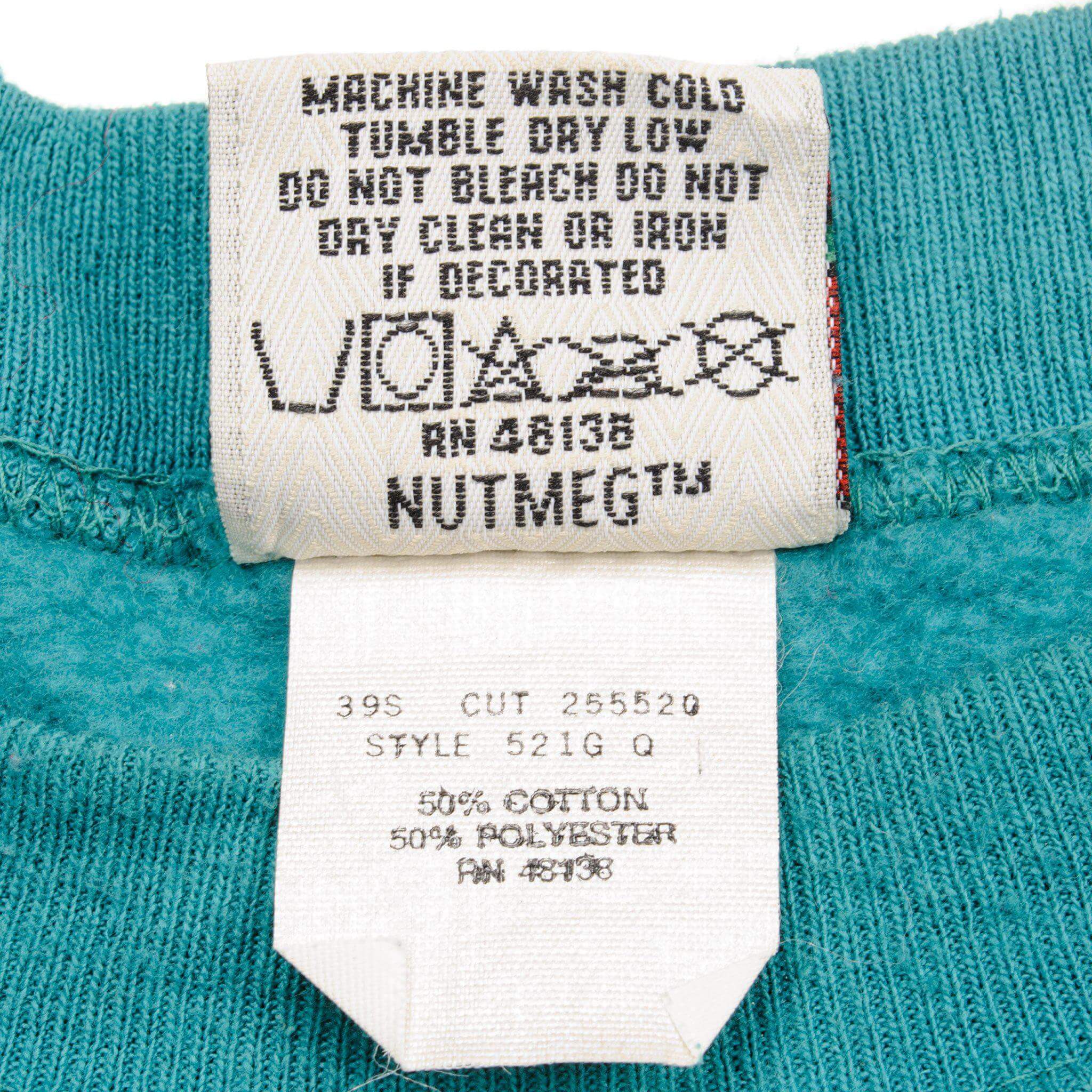 VINTAGE NFL MIAMI DOLPHINS SWEATSHIRT 1994 SIZE LARGE MADE IN USA