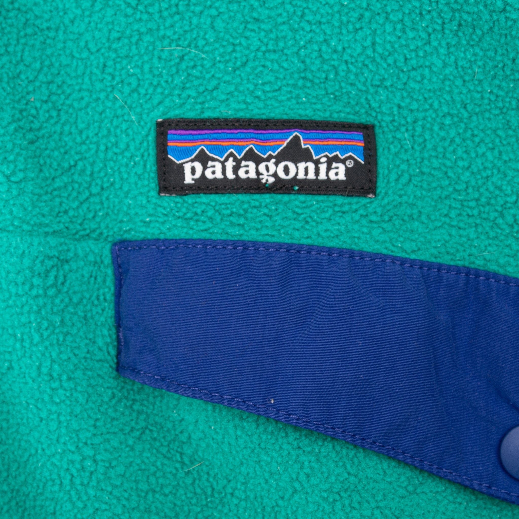 Vintage Patagonia Synchilla Turquoise Snap T Fleece Pullover Jacket 2000S Size Medium
RN51884
STY25580