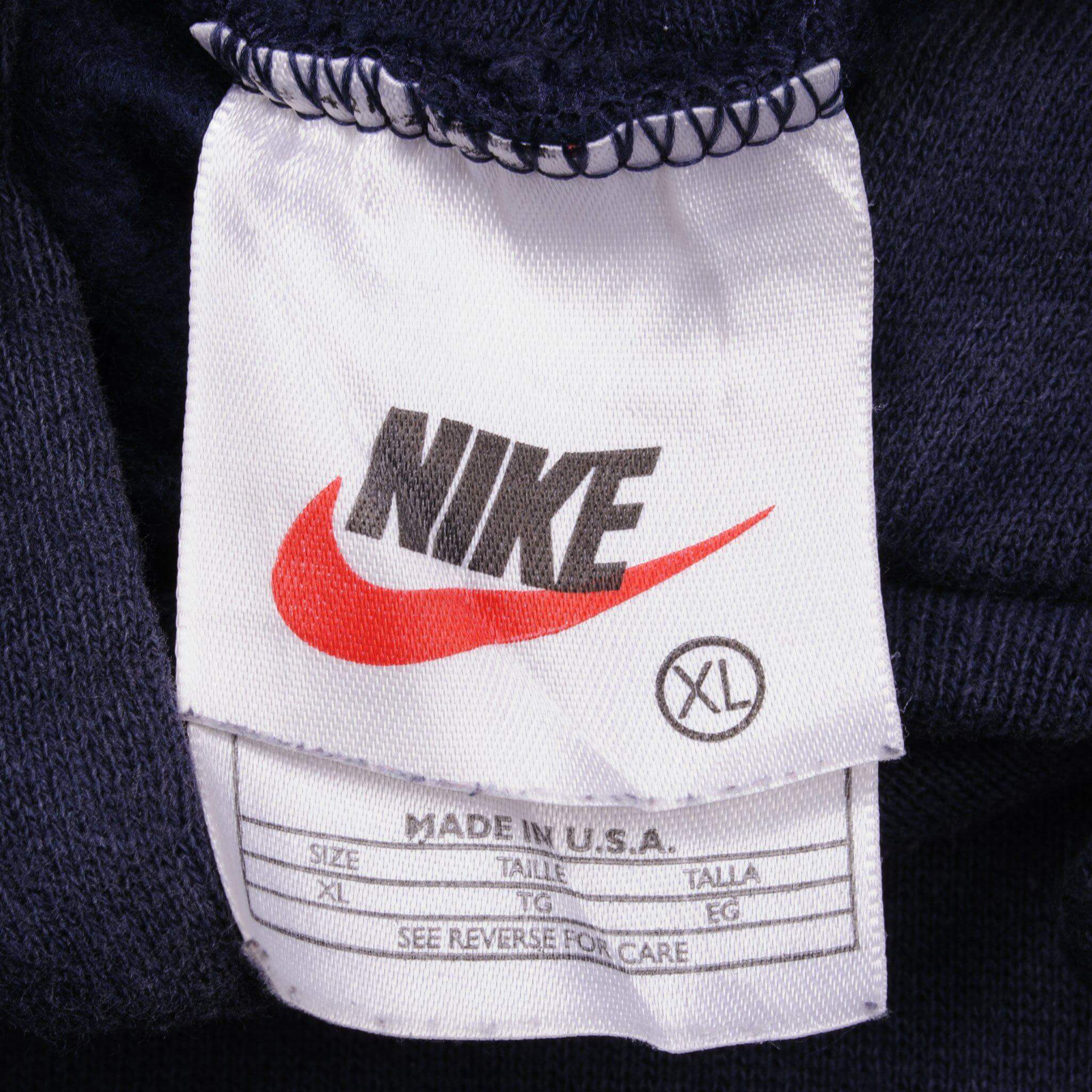 VINTAGE NIKE HOODIE 90S SIZE XL MADE IN USA