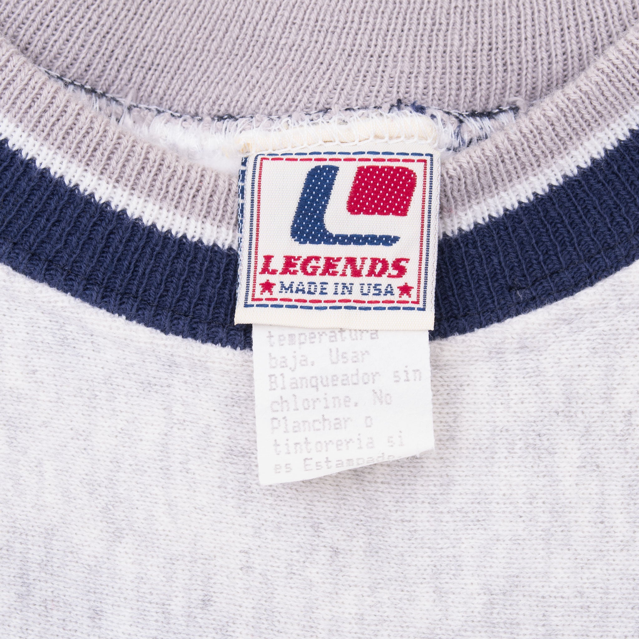 Vintage Nfl Dallas Cowboys Troy Aikman #8 Legends Atheltic Sweatshirt 1990S Size Medium Made In USA