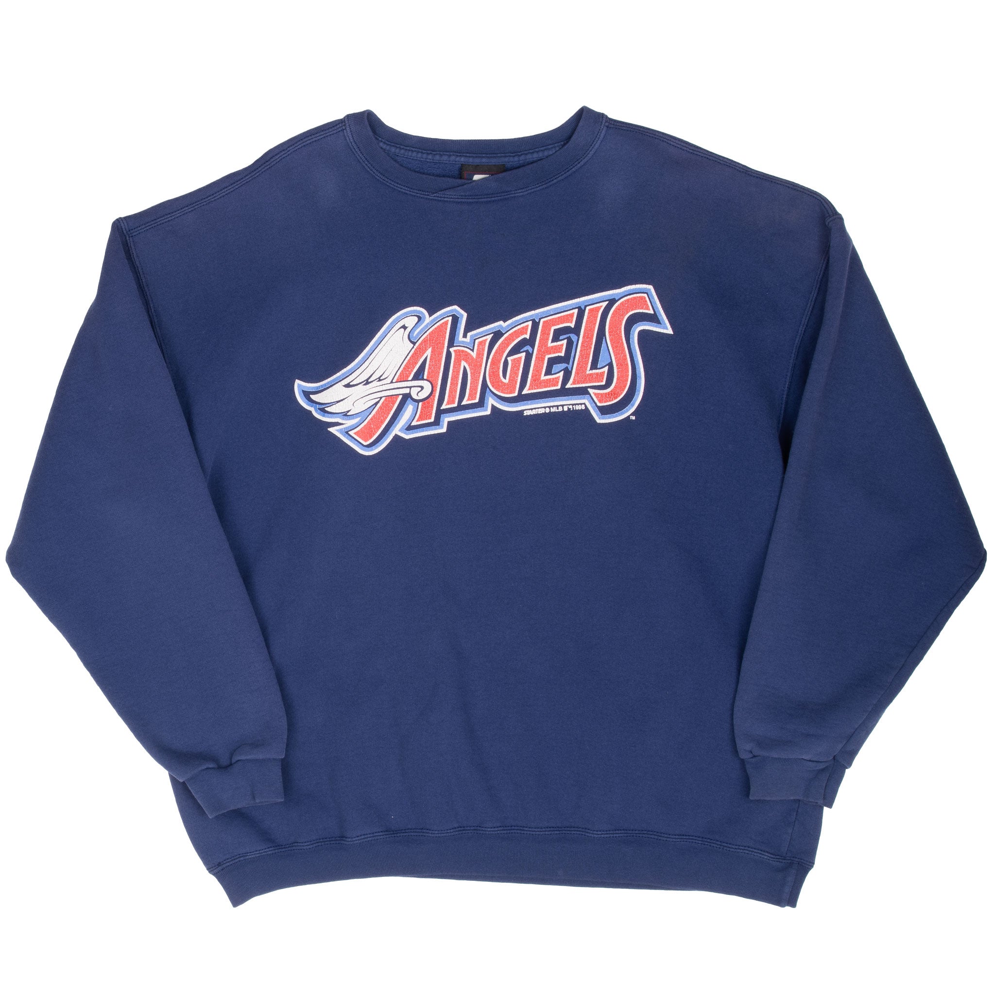 Vintag Mlb California Angels 1998 Starter Sweatshirt Size XL Made In Usa