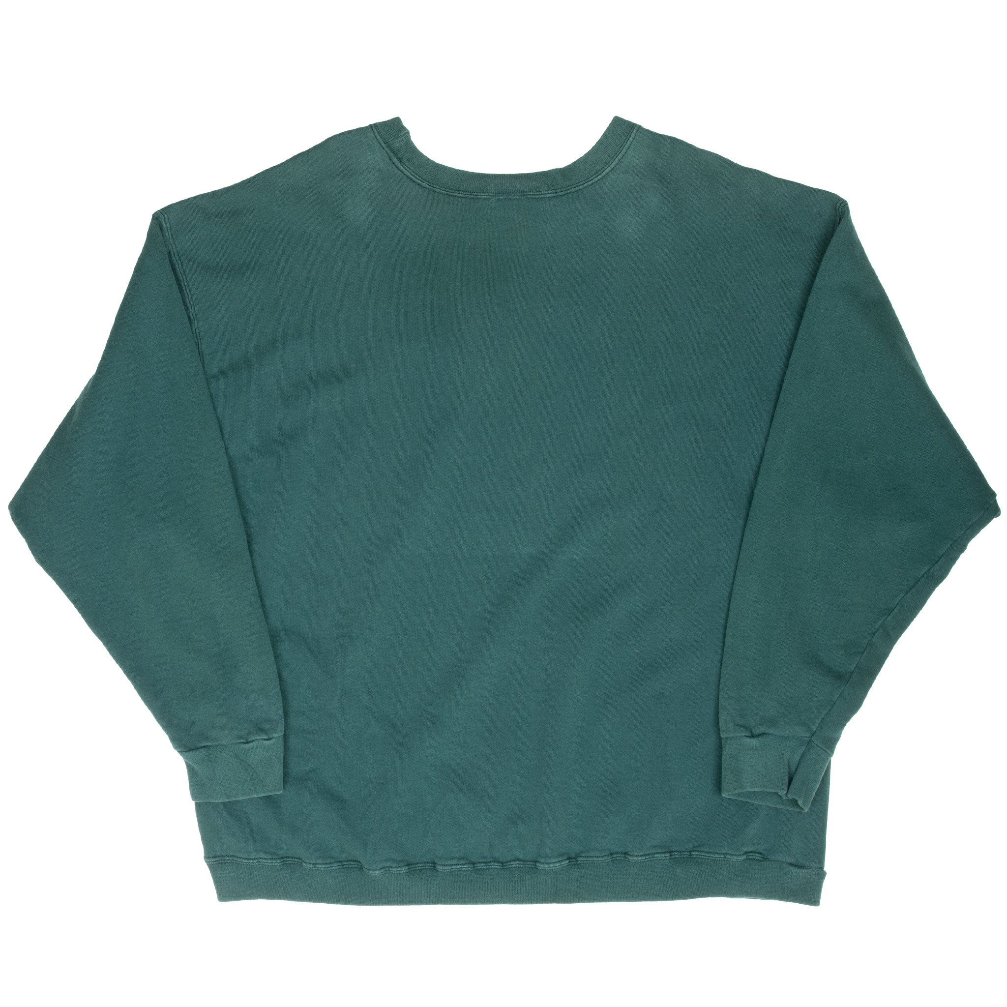 Vintage Nike Classic Swoosh Pine Green Sweatshirt 1990S Size XL