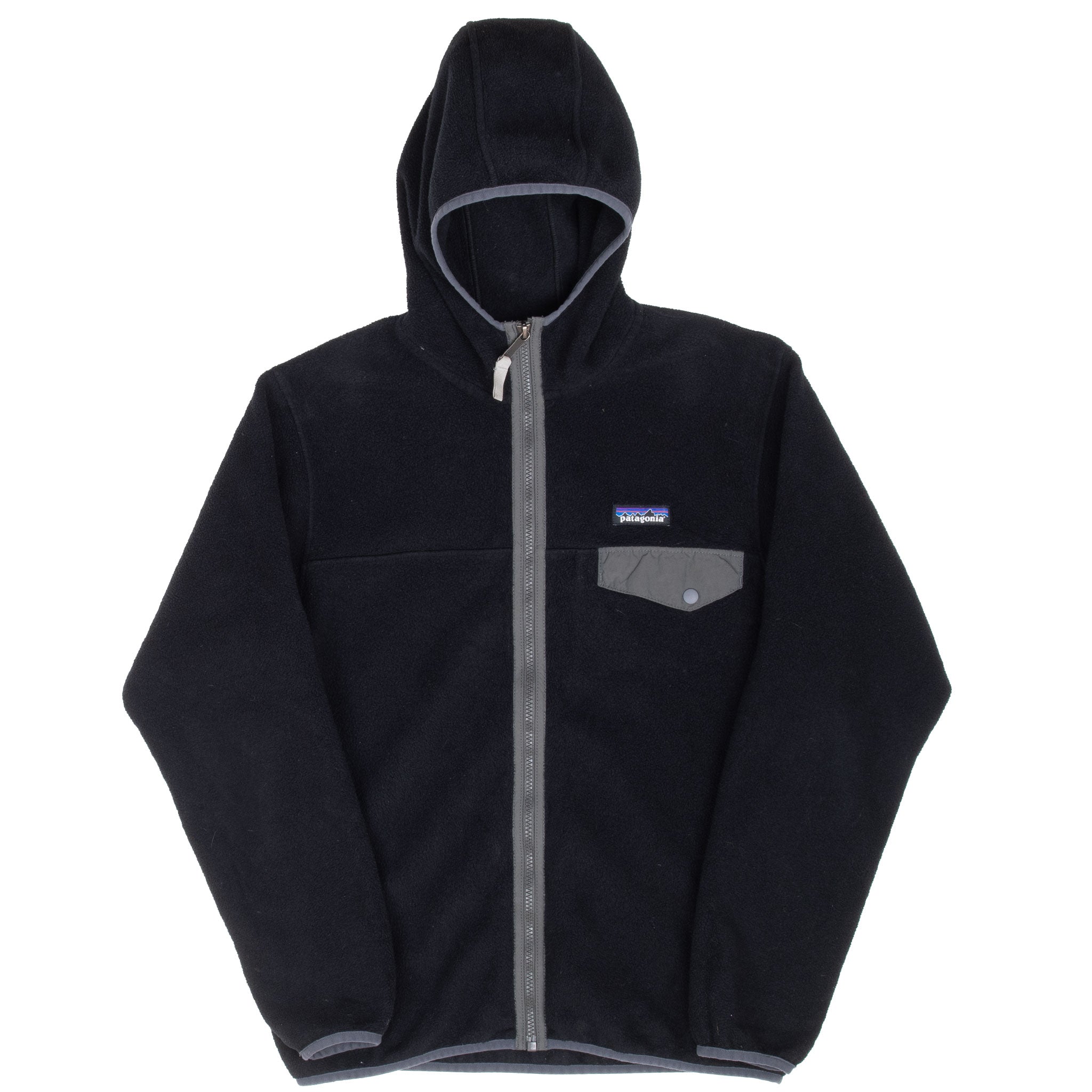 Vintage Patagonia Black Snap T Hoody Full Zip Fleece Jacket Size Small 2000S
RN51884
STY25462