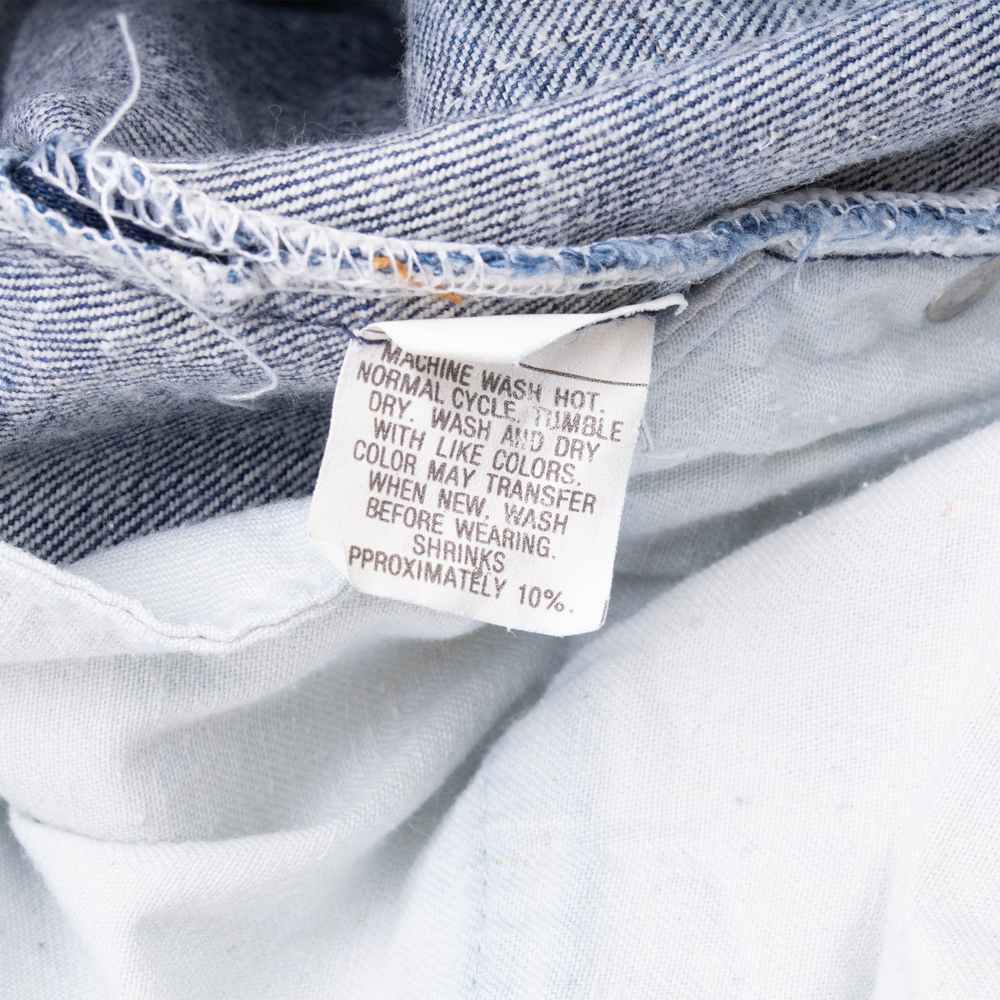 Vintage Levis 501 Jeans Indigo 1980S Size W33 L31 Made In Usa With Medium Wash
Size On Tag 35X34 Actual Size 33X31
Back Button #501