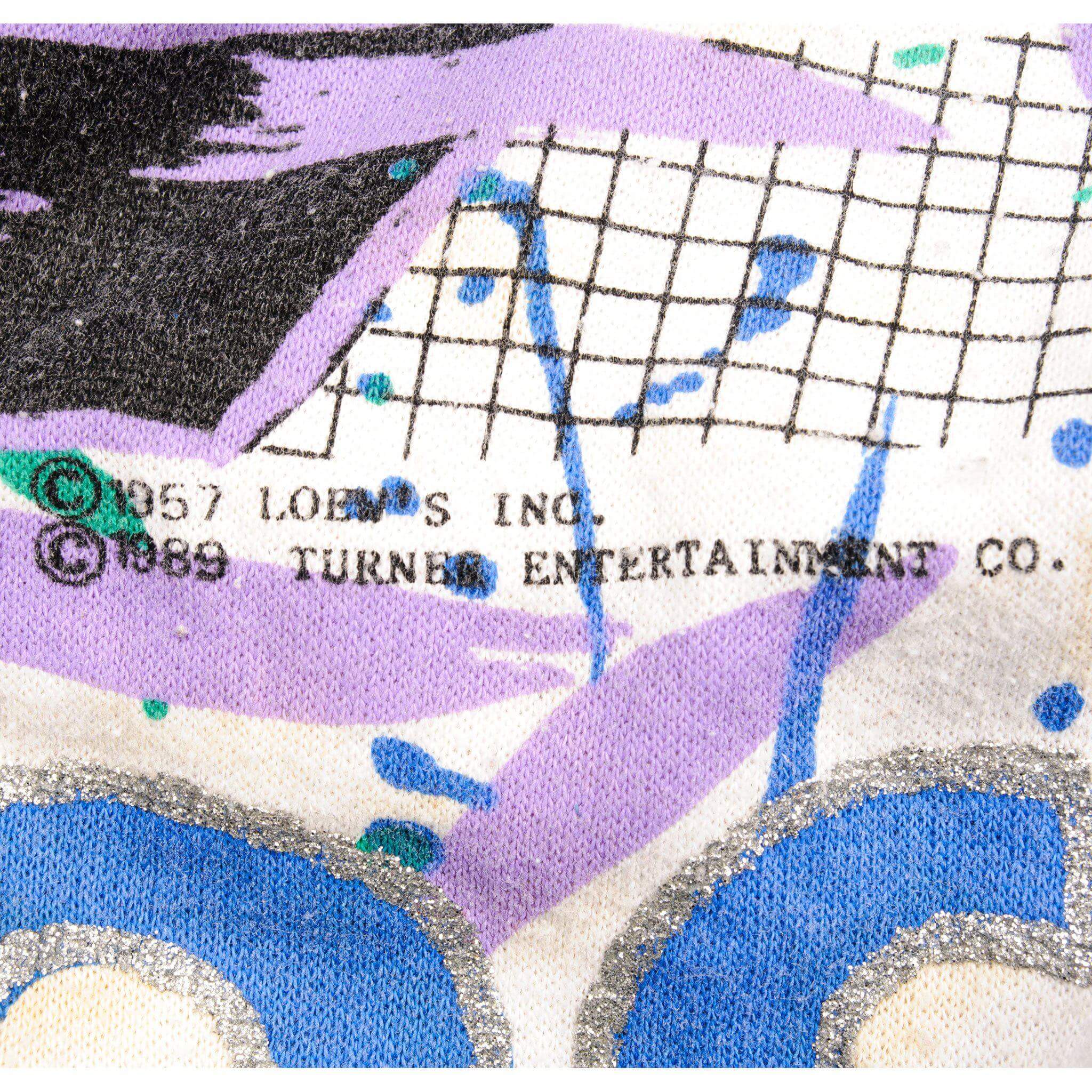 VINTAGE ALL OVER PRINT ELVIS SWEATSHIRT 1989 SIZE LARGE MADE IN USA