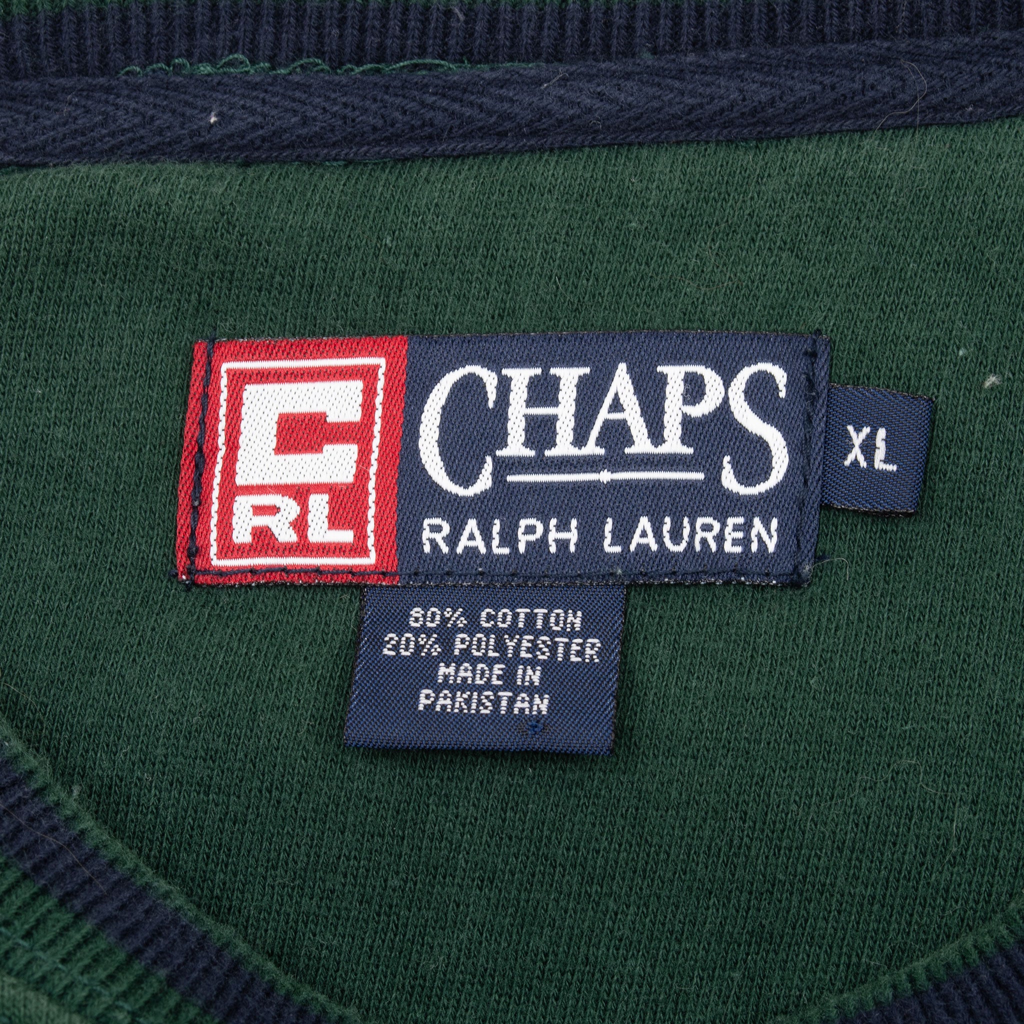 Vintage Chaps Ralph Lauren Outdoors Sweatshirt Size XL 1990S Made In Usa