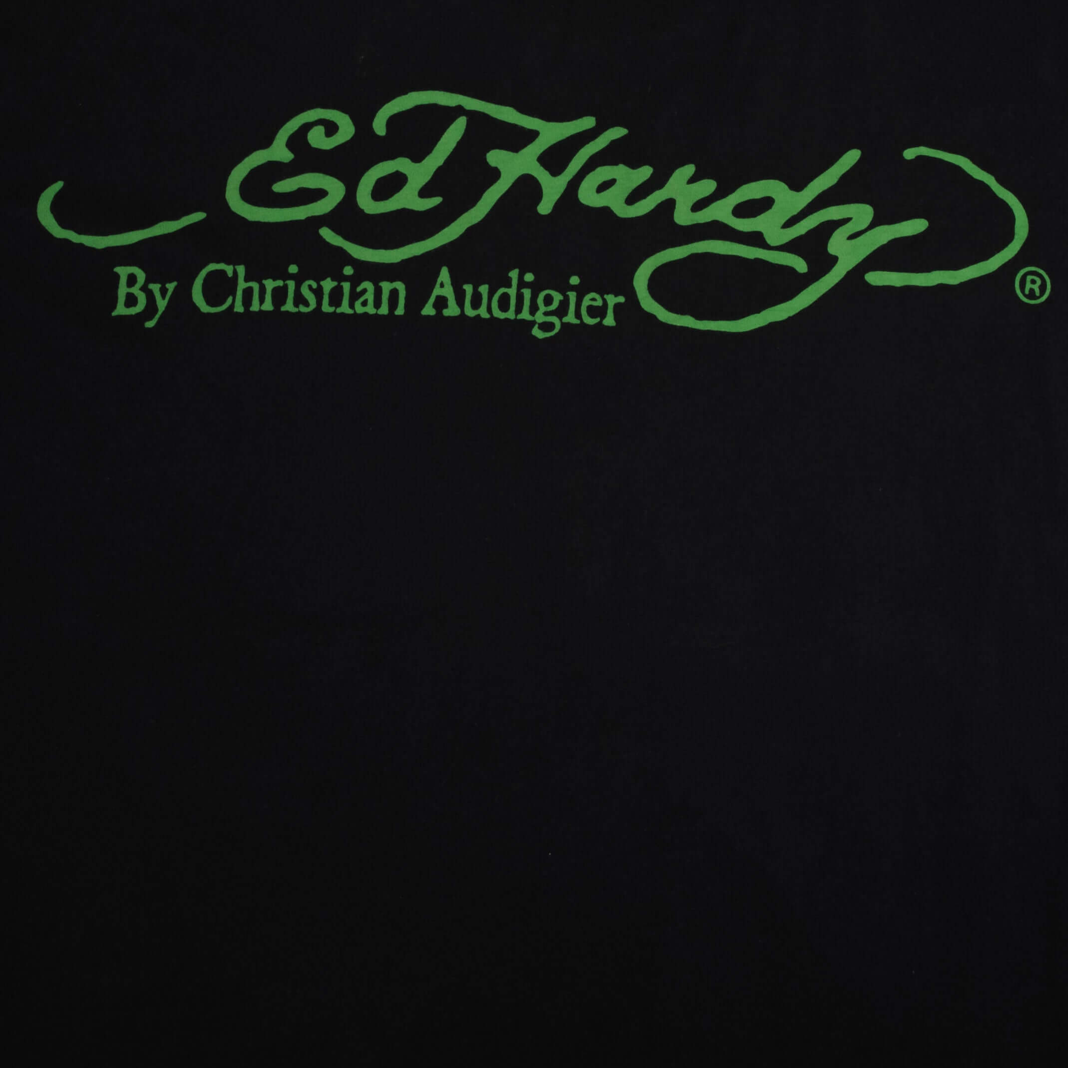 Vintage Ed Hardy By Christian Audigier Tiger Tee Shirt 2000S Size 3XL Made In USA