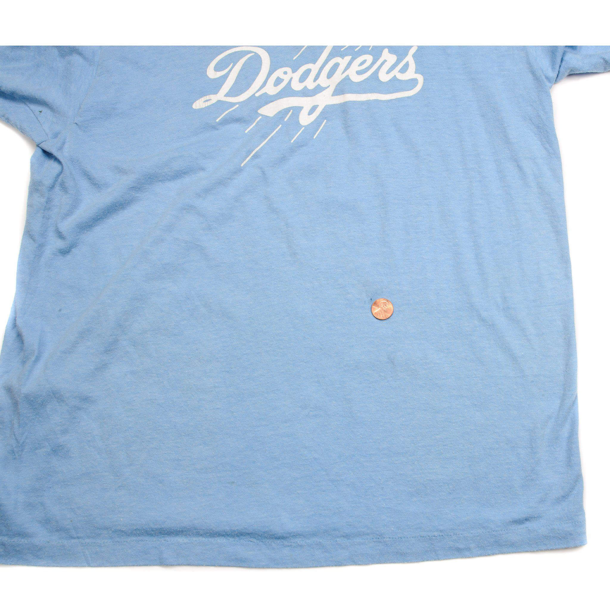 VINTAGE MLB DODGERS PHOTOGRAPHY TEAM TEE SHIRT SIZE MEDIUM MADE IN USA