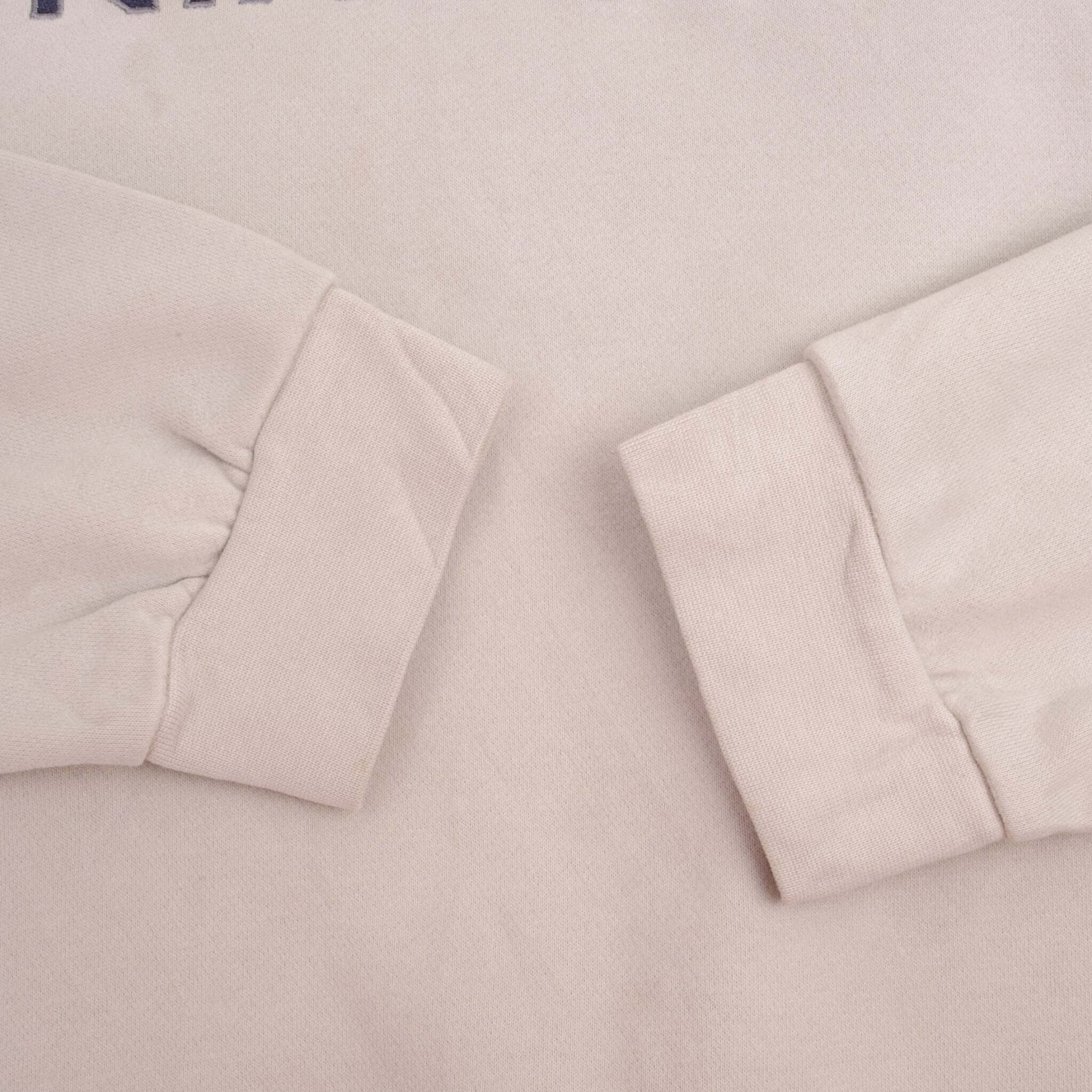 Vintage Nike Spellout Swoosh Gray Crewneck Sweatshirt 2000S Size Medium