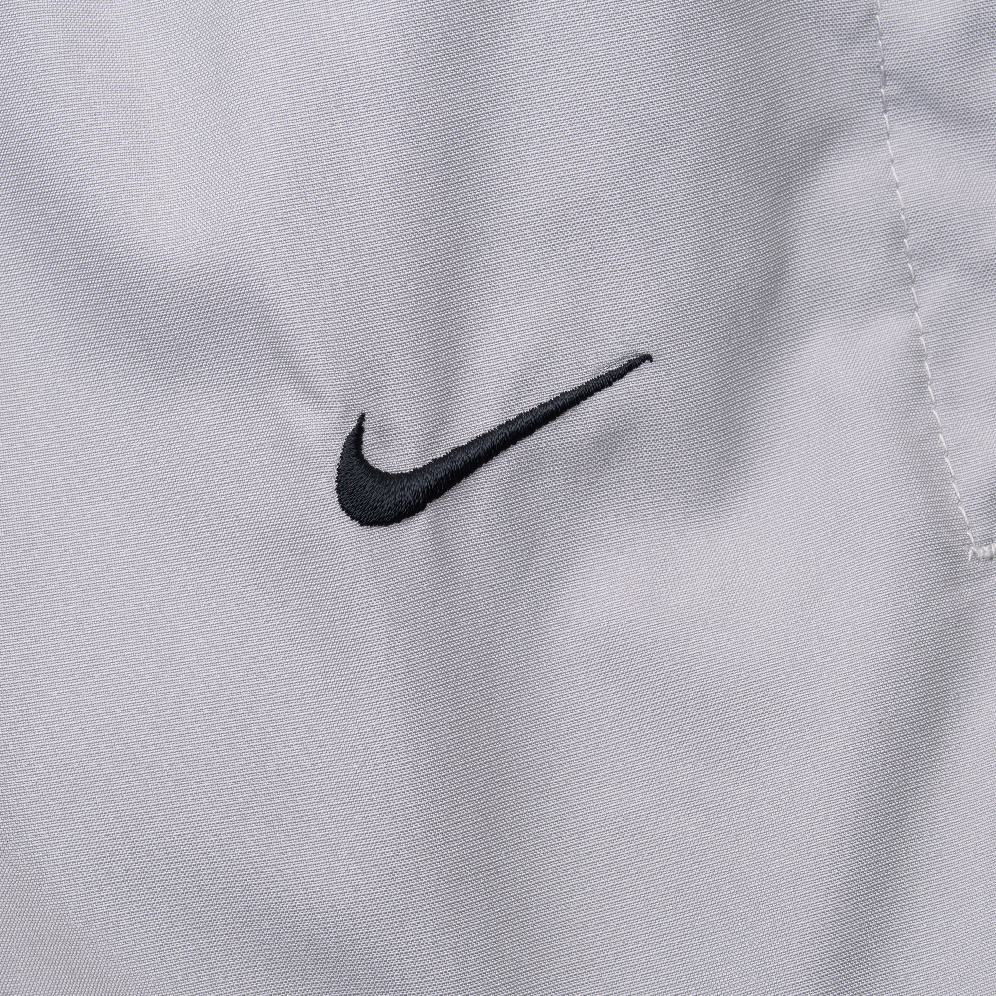 Vintage Nike Classic Swoosh Grey Track Pants 2000S Size Medium