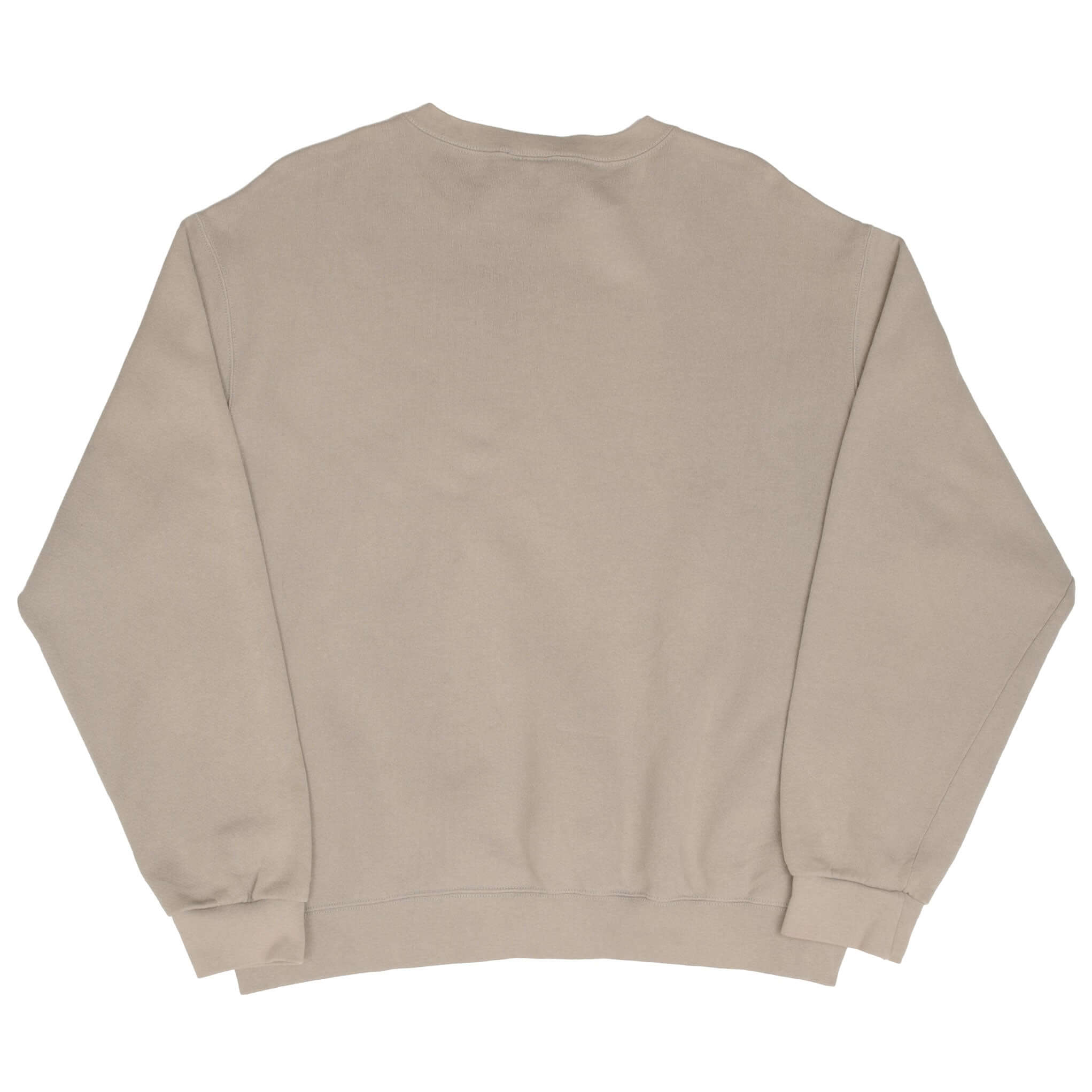 Vintage Nike Classic Swoosh Beige Sweatshirt 2000S Size Large Made In USA