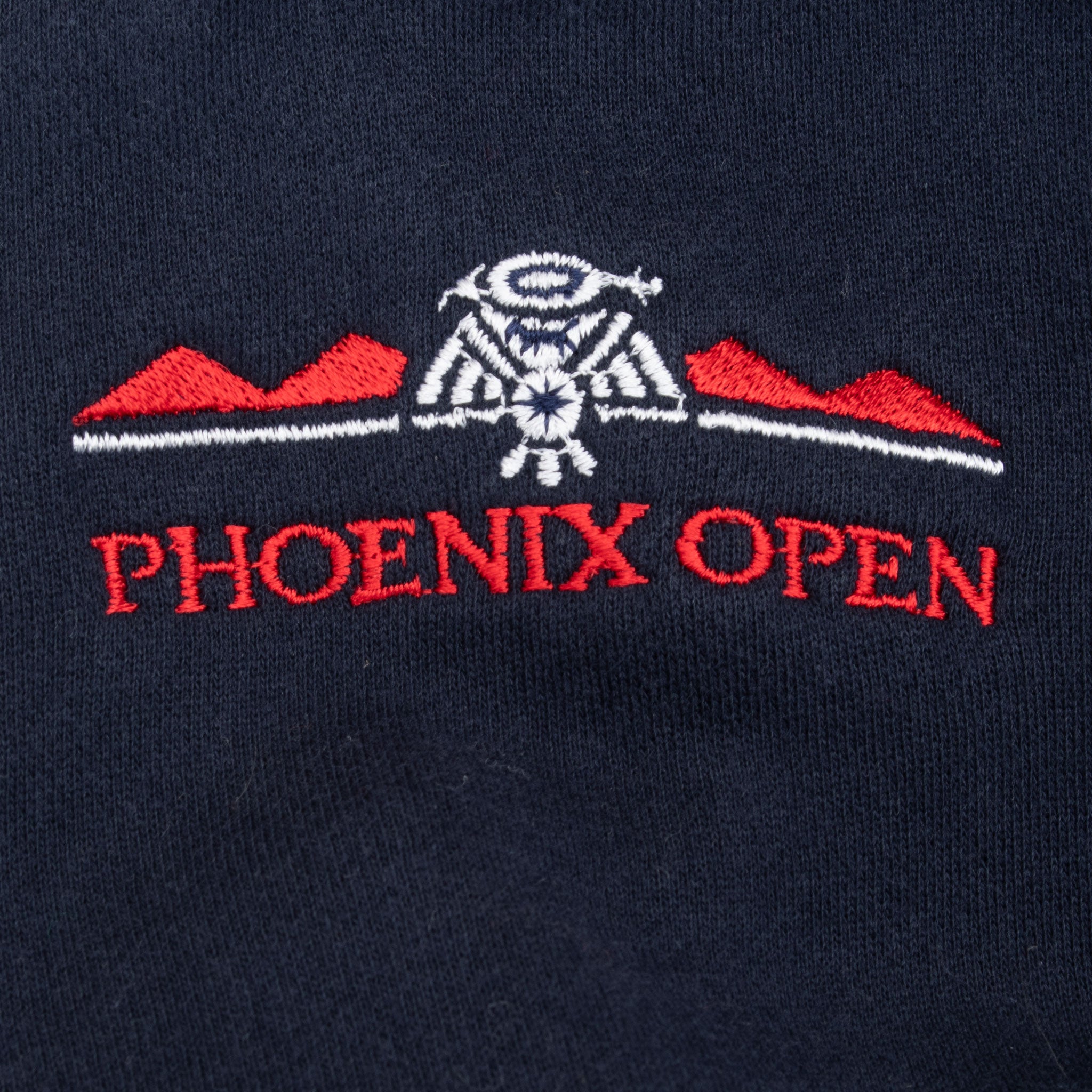 Vintage Ralph Lauren Phoenix Open 1990S Classic Blue Crewneck Sweatshirt Size Large