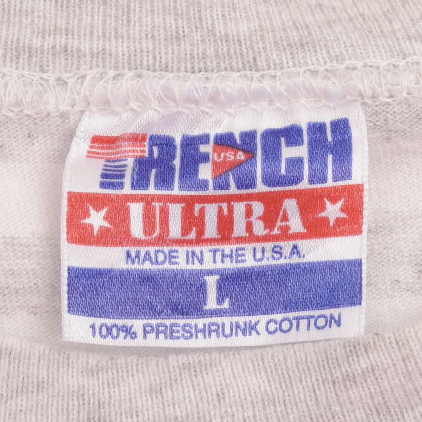 Vintage NFL Kansas City Chiefs 1990S Tee Shirt Size Large Made In USA With Single Stitch Sleeves