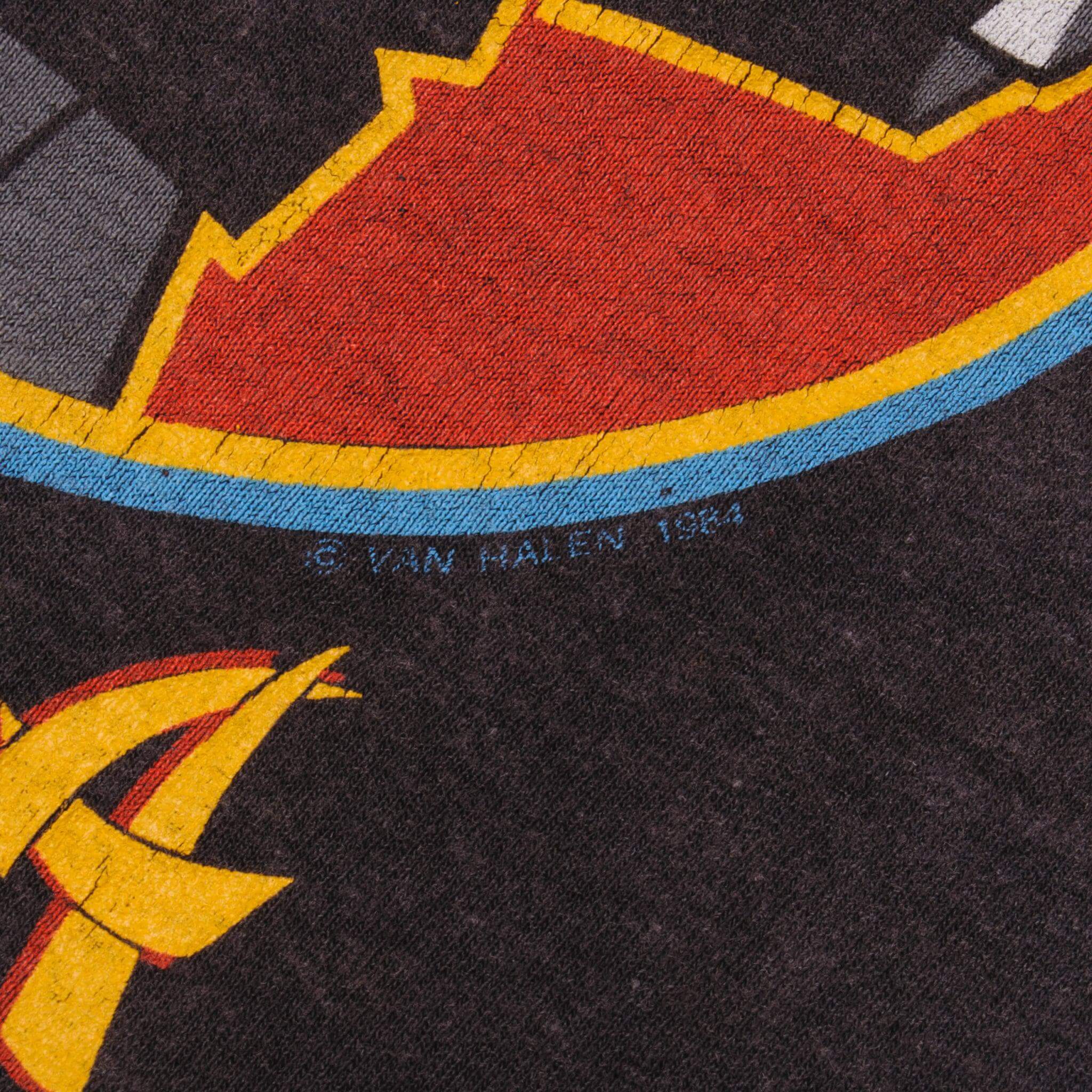 VINTAGE VAN HALEN TEE SHIRT 1984 SIZE XS