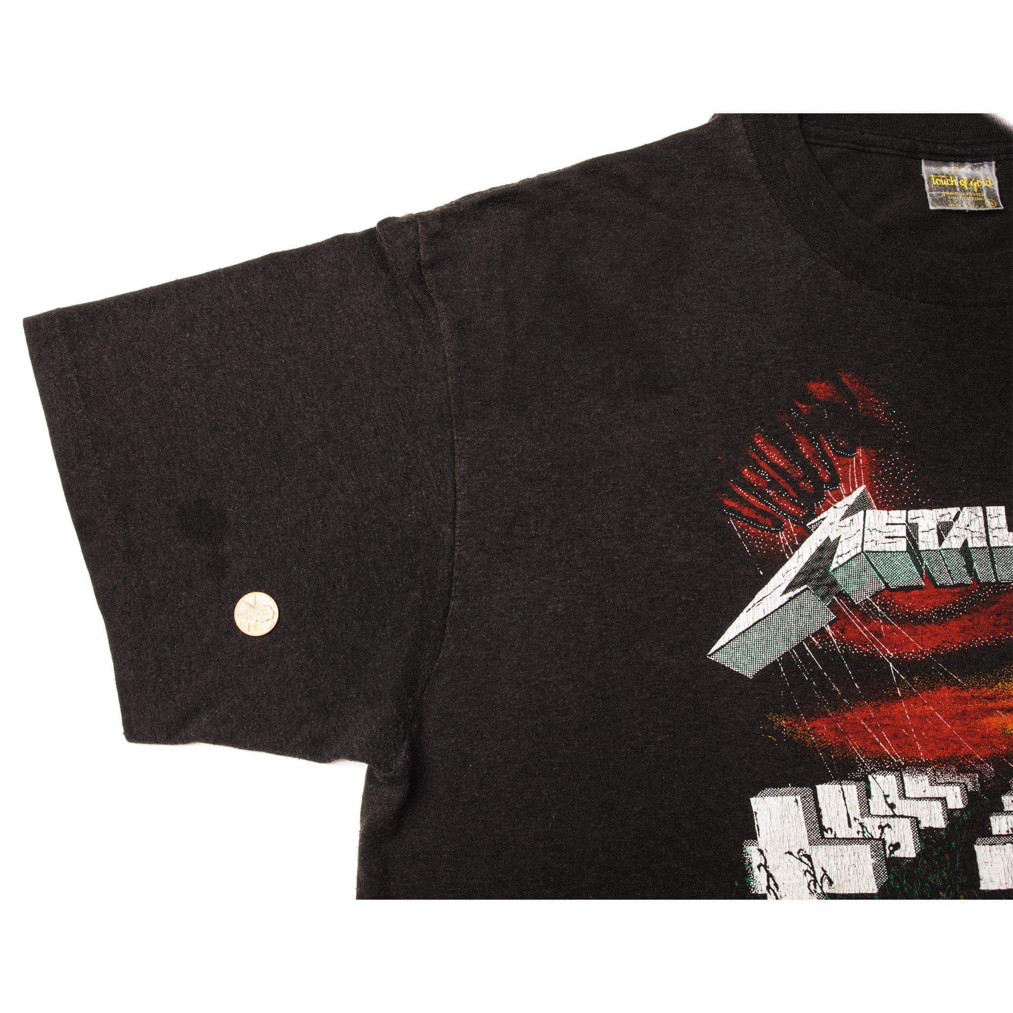 VINTAGE METALLICA TEE SHIRT 1980s SIZE LARGE MADE IN USA