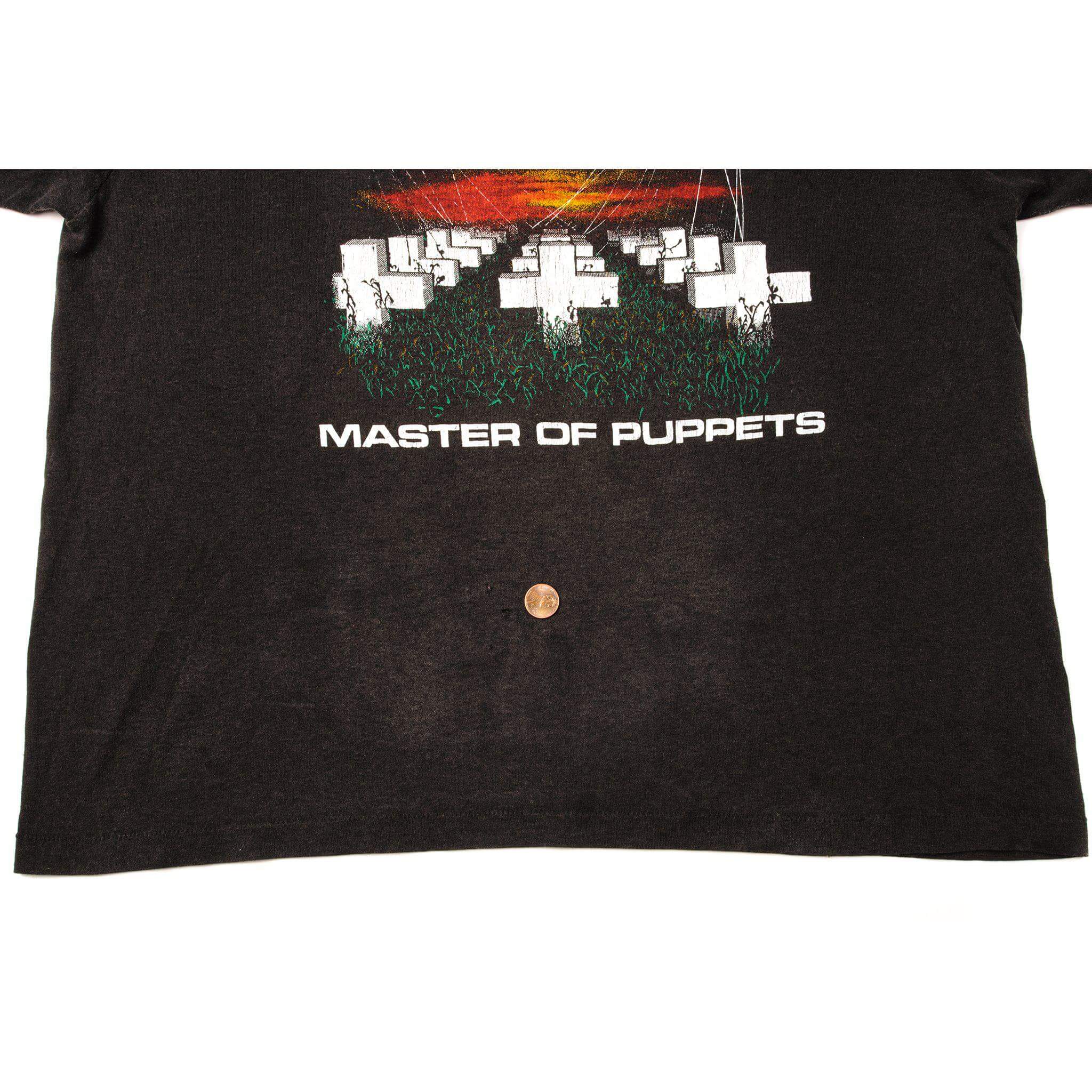 VINTAGE METALLICA TEE SHIRT 1980s SIZE LARGE MADE IN USA