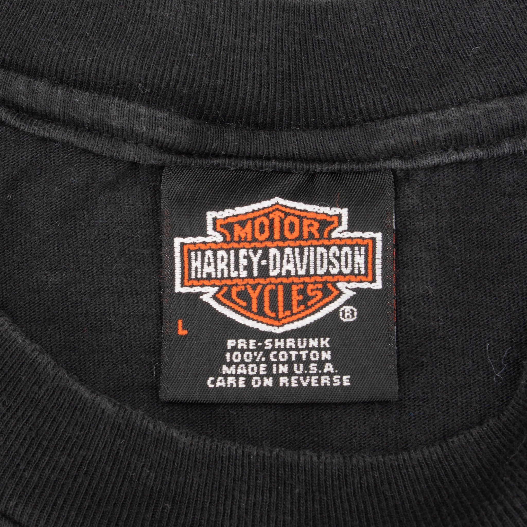 Vintage Harley Davidson Stuwart Florida 1997 Tee Shirt Size Large Made In Usa