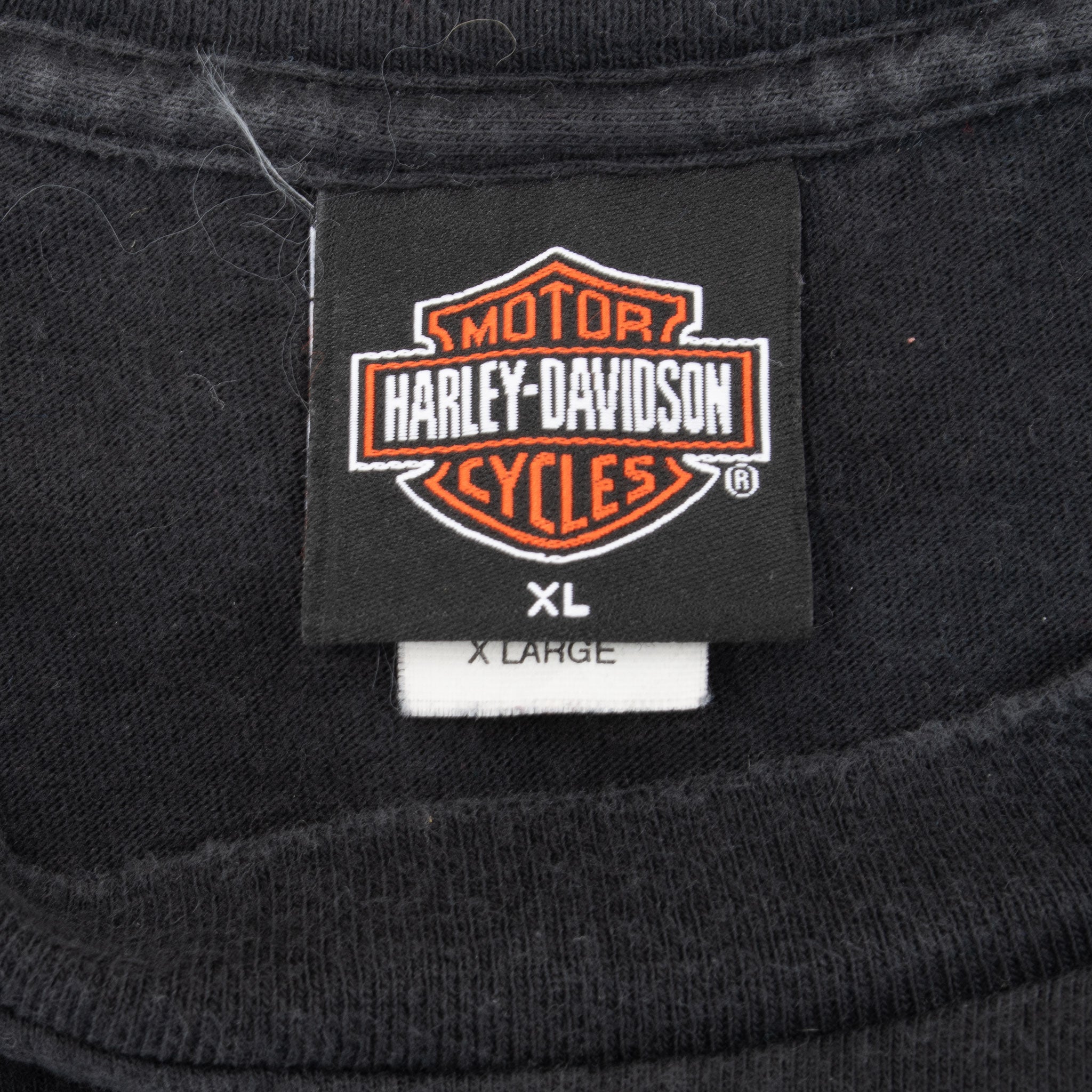 Vintage Harley Davidson High Port North Carolina 2002 Tee Shirt Size XL Made In Usa