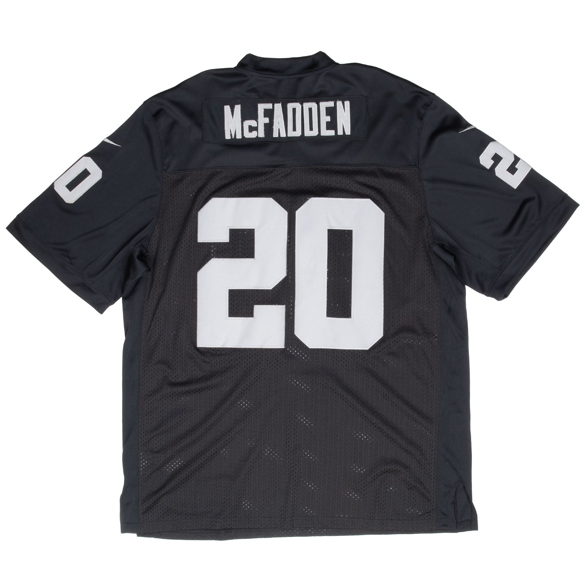 Vintage Nike Nfl Oakland Raiders Mcfadden #20 Jersey Size 52