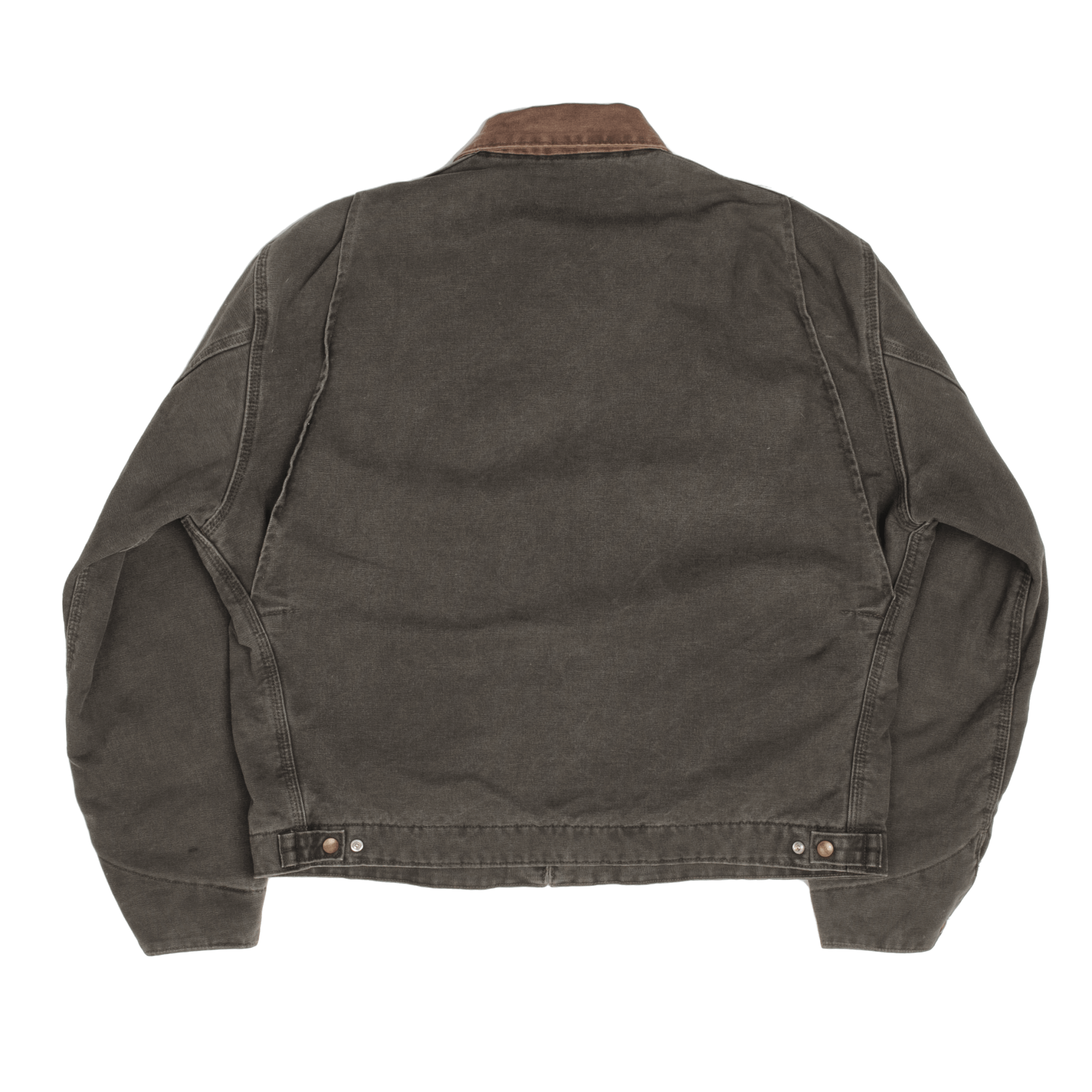 Vintage Carhartt Detroit Style Blanket Lined Worker Jacket J97MOS 1990S Size XL Made In USA