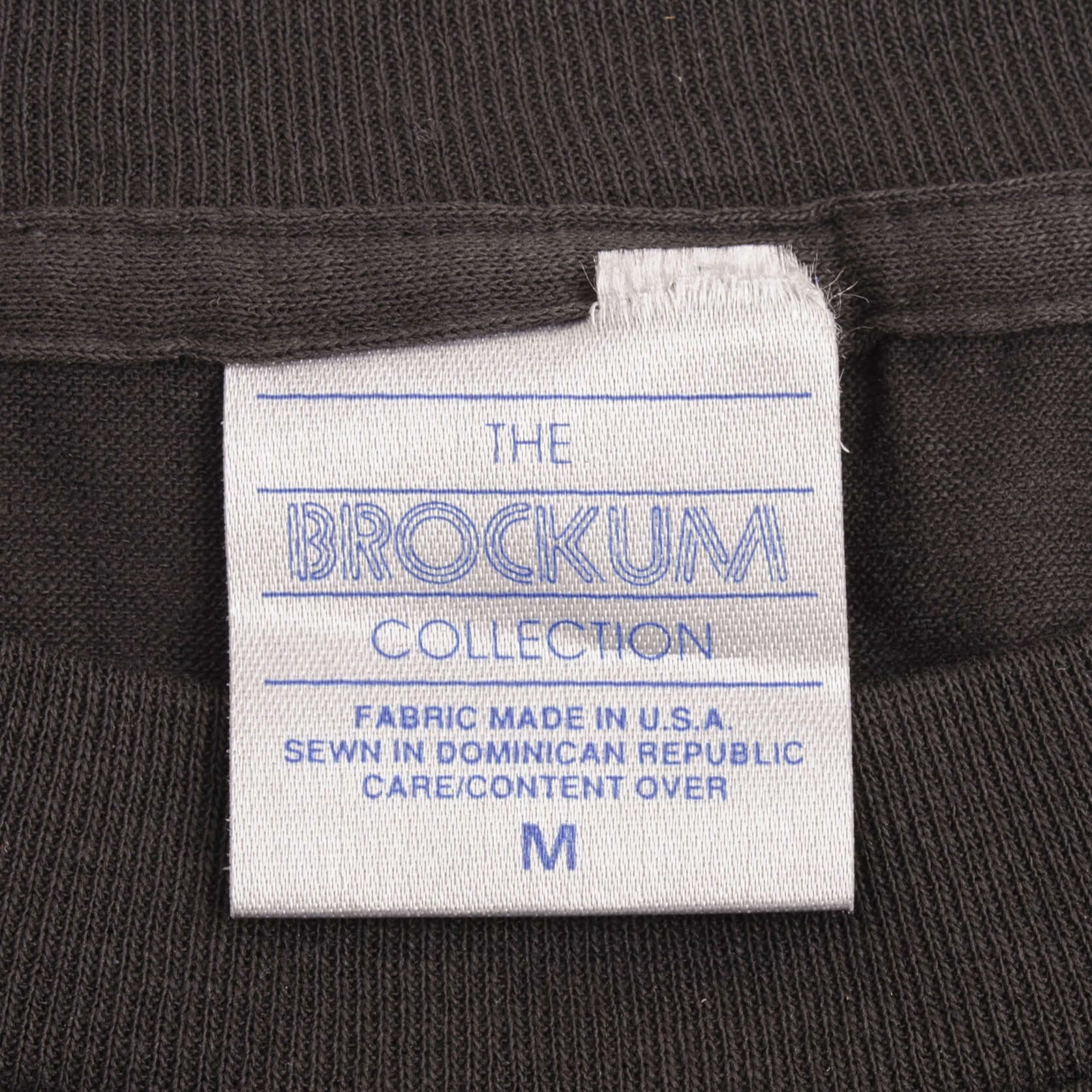 Vintage Rolling Stones The North American Tour Brockum Tee Shirt 1989 Size Small Made in USA With Single Stitch Sleeves