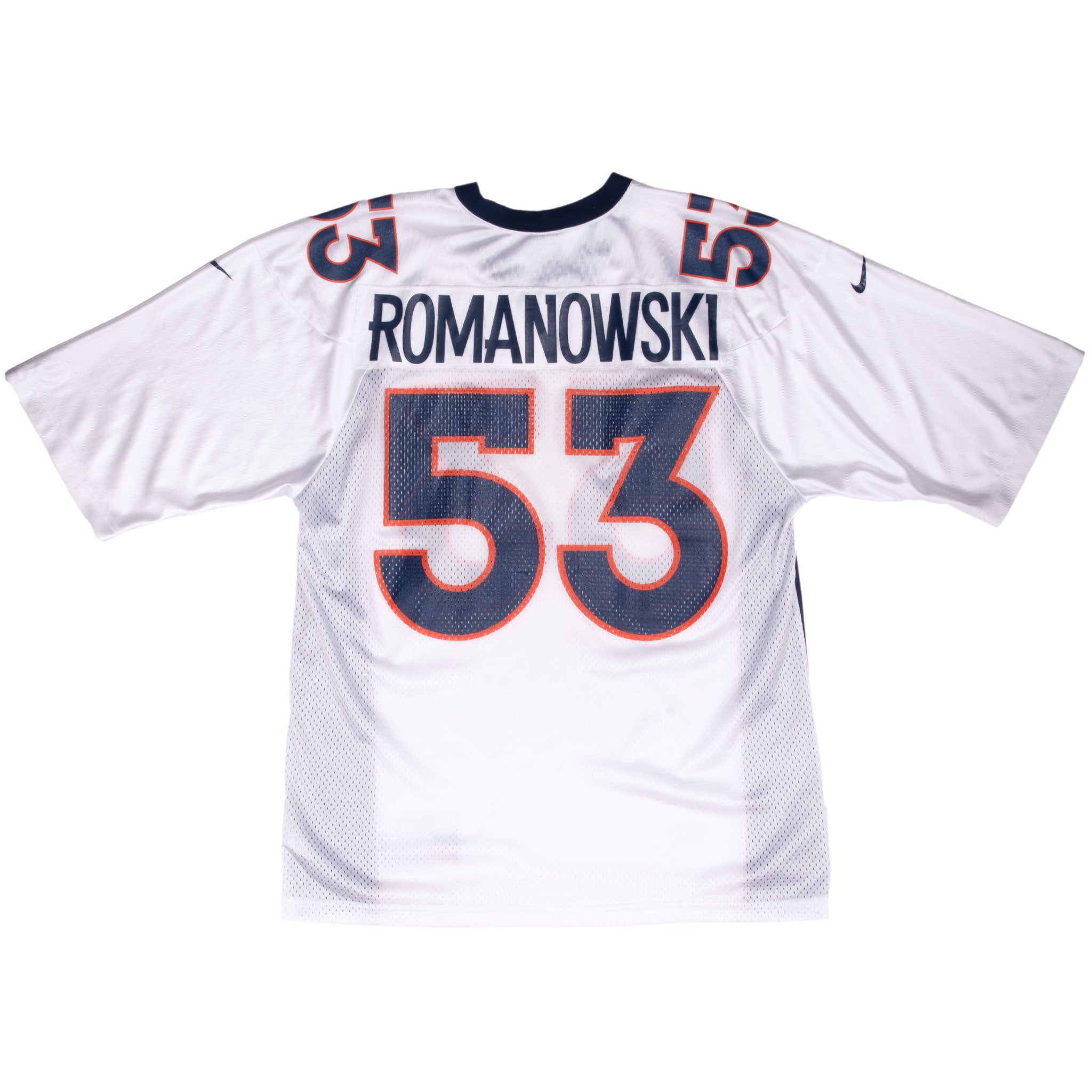 Vintage Nfl Denver Broncos Romanowski #53 Nike Jersey 1990S Size Large
