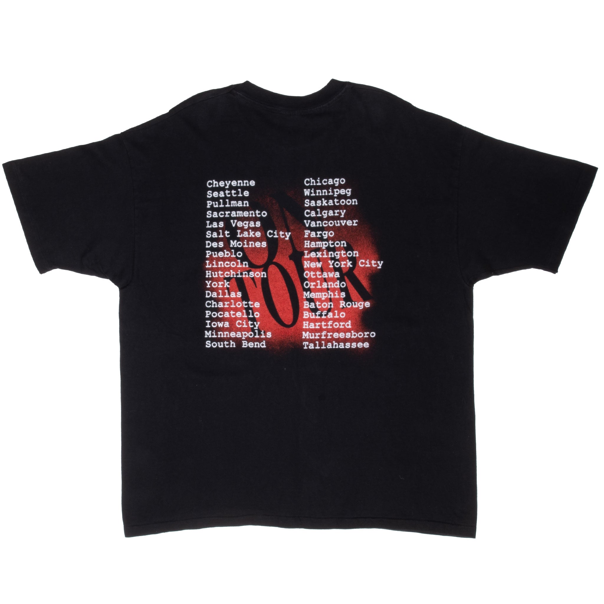 Vintage Garth Books On Tour 1993 Tee Shirt Size XL Made In Usa