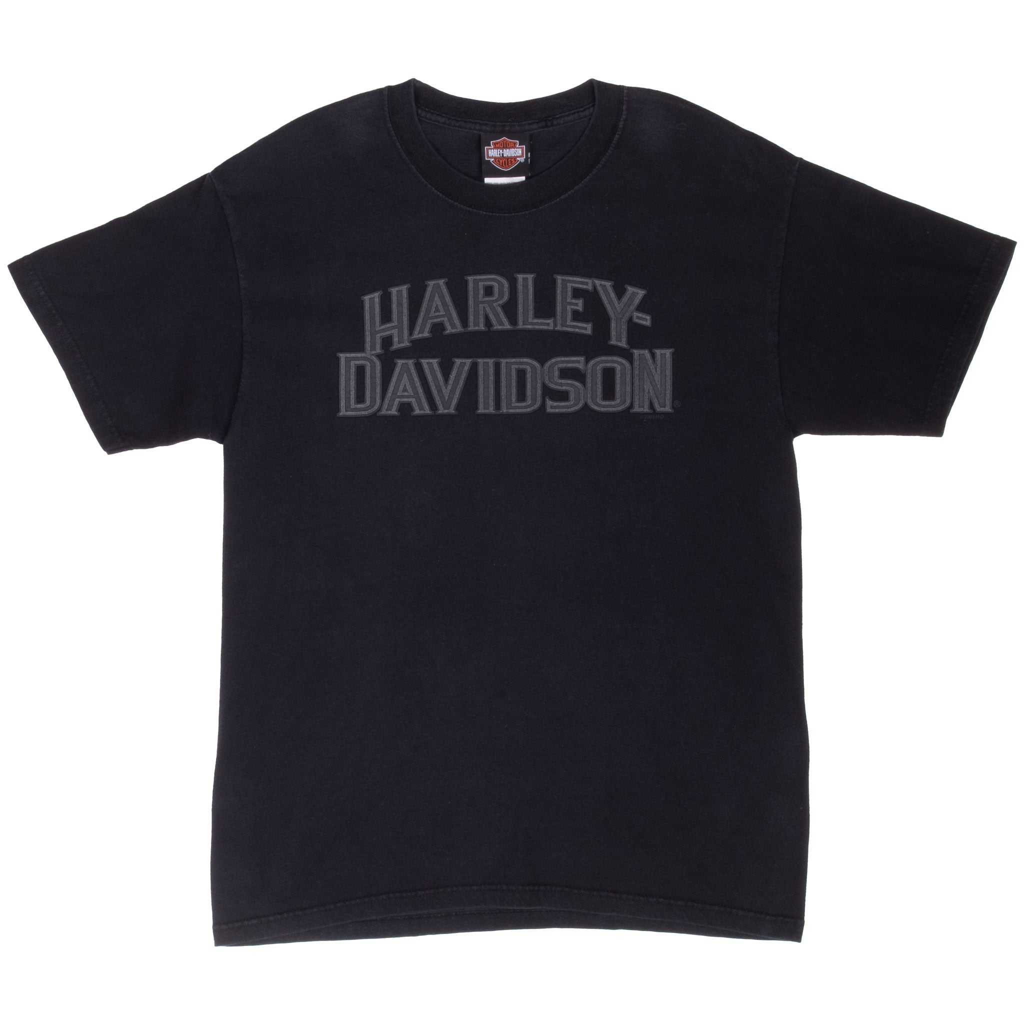 Vintage Harley Davidson Omaha-Freemont Nebraska Tee Shirt 2009 Size Medium Made In Usa