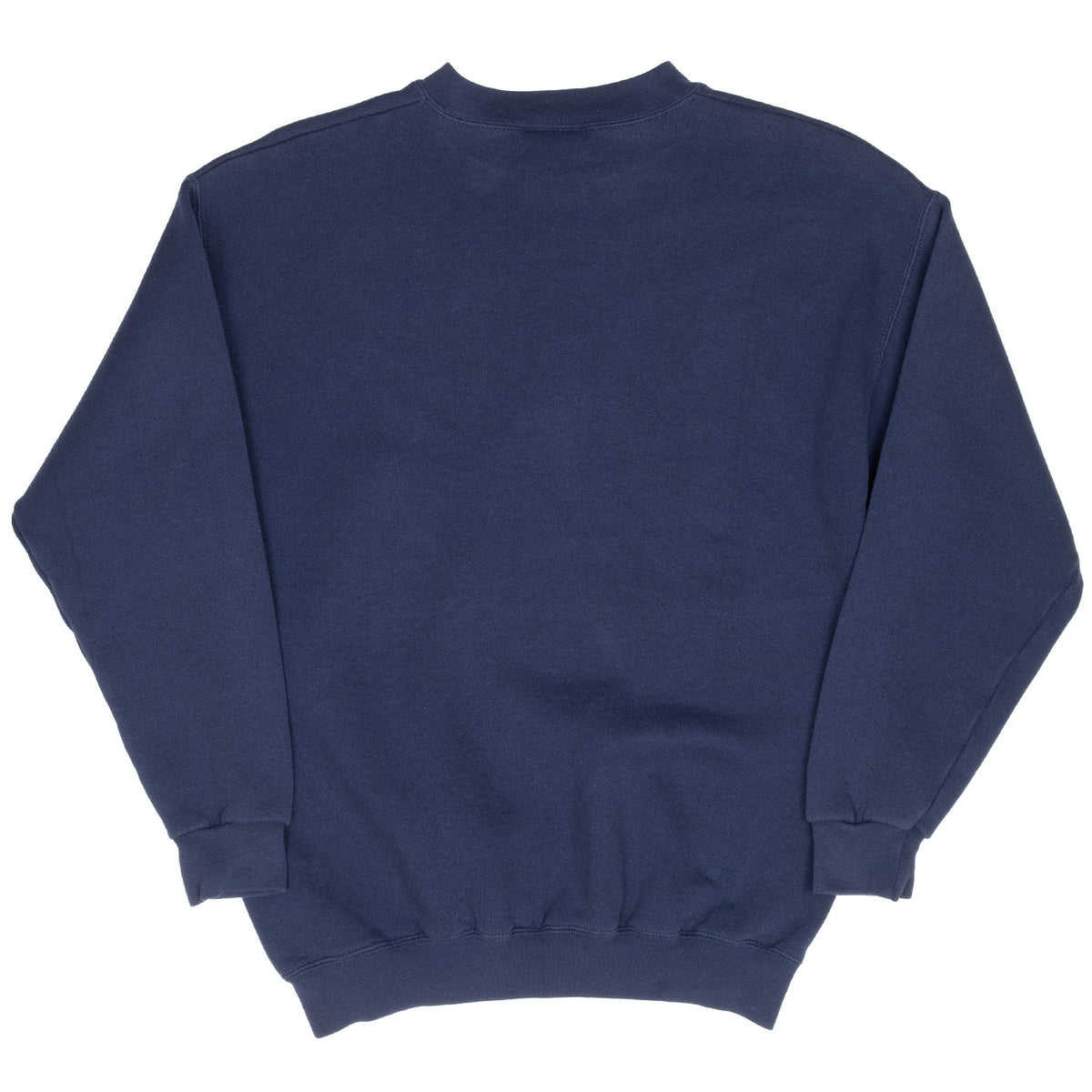 Back of plain navy Tennessee Titans Puma crewneck sweatshirt