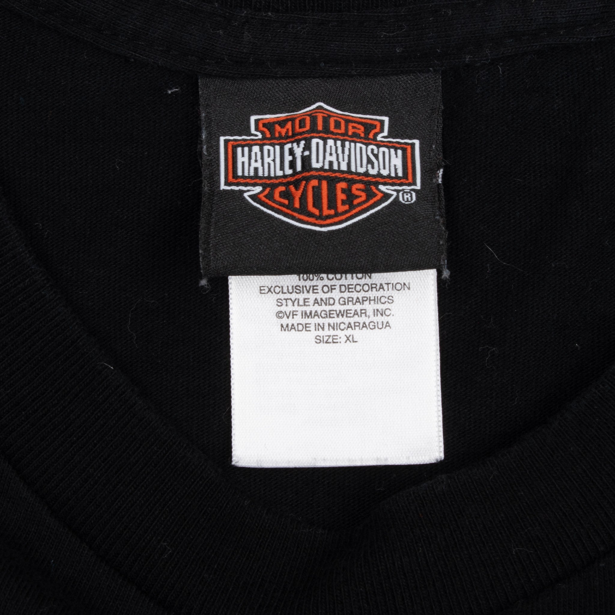 Vintage Harley Davidson Flaming Gorges 2010 Tee Shirt Size XL