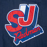 Vintage Ncaa St Johns Redmen 1990S Starter Heavy Pullover Jacket Size Medium