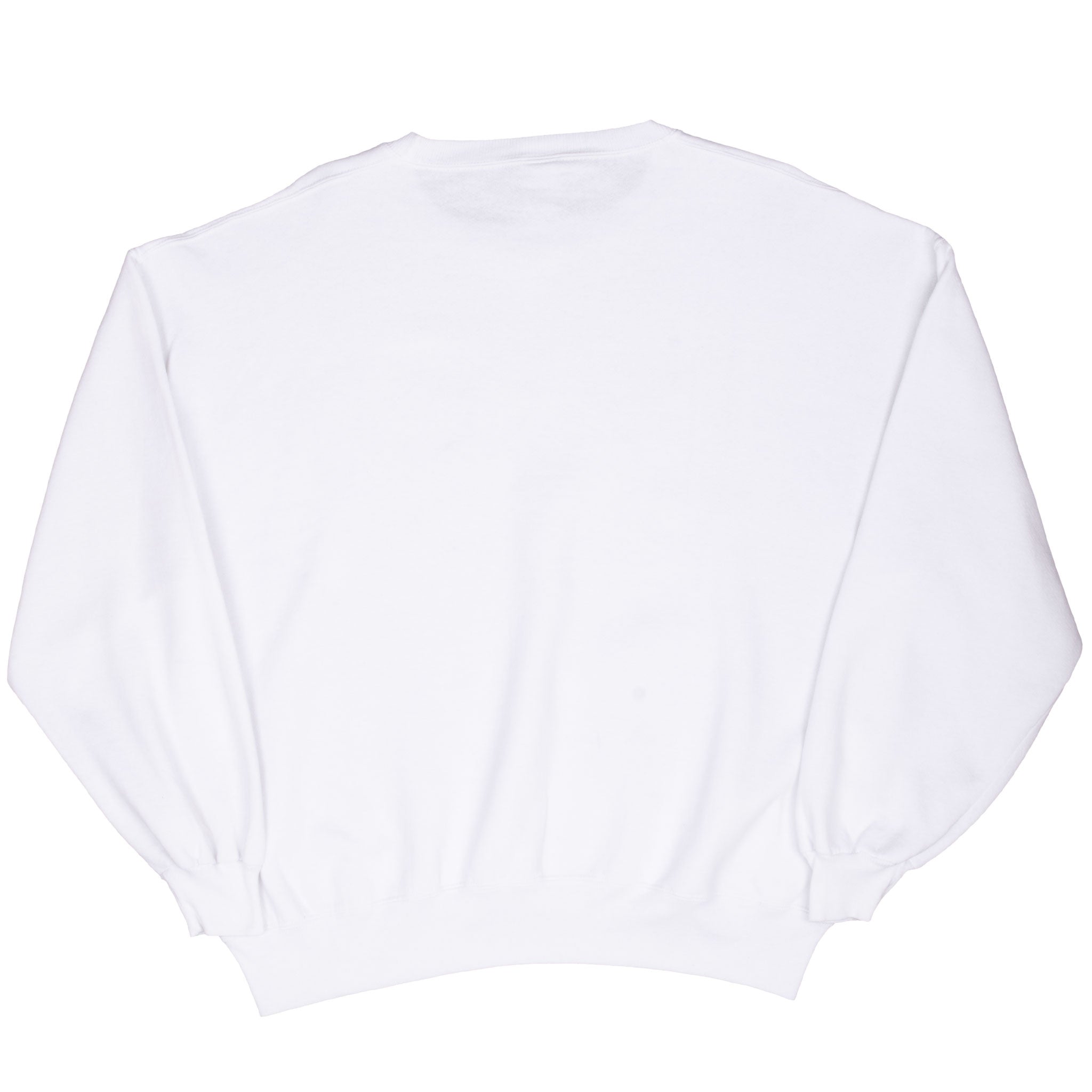 Plain back of white Texas A&M Aggies crewneck sweatshirt