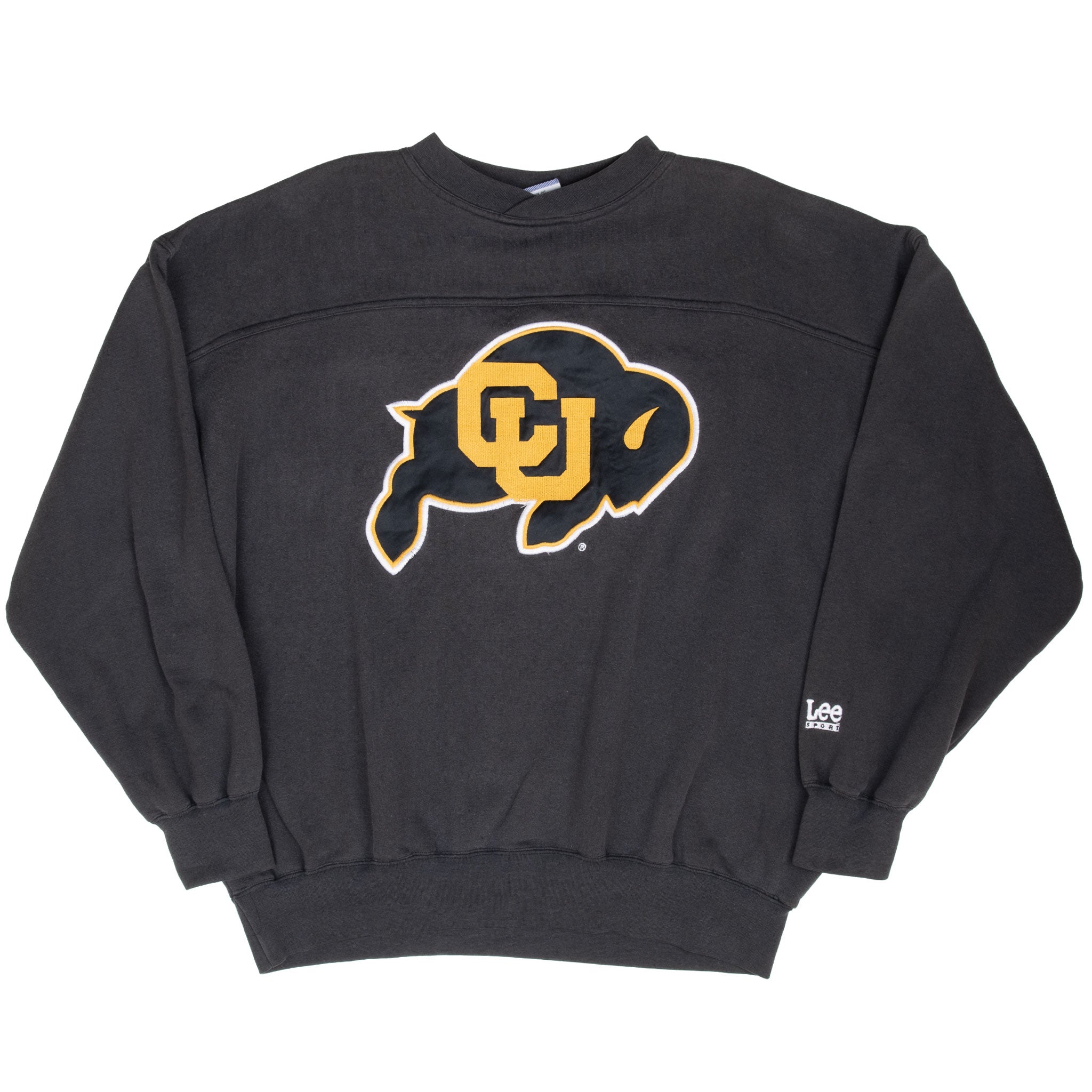 Vintage Ncaa Colorado Golden Buffaloes Embroidered Sweatshirt 1990S Size XL