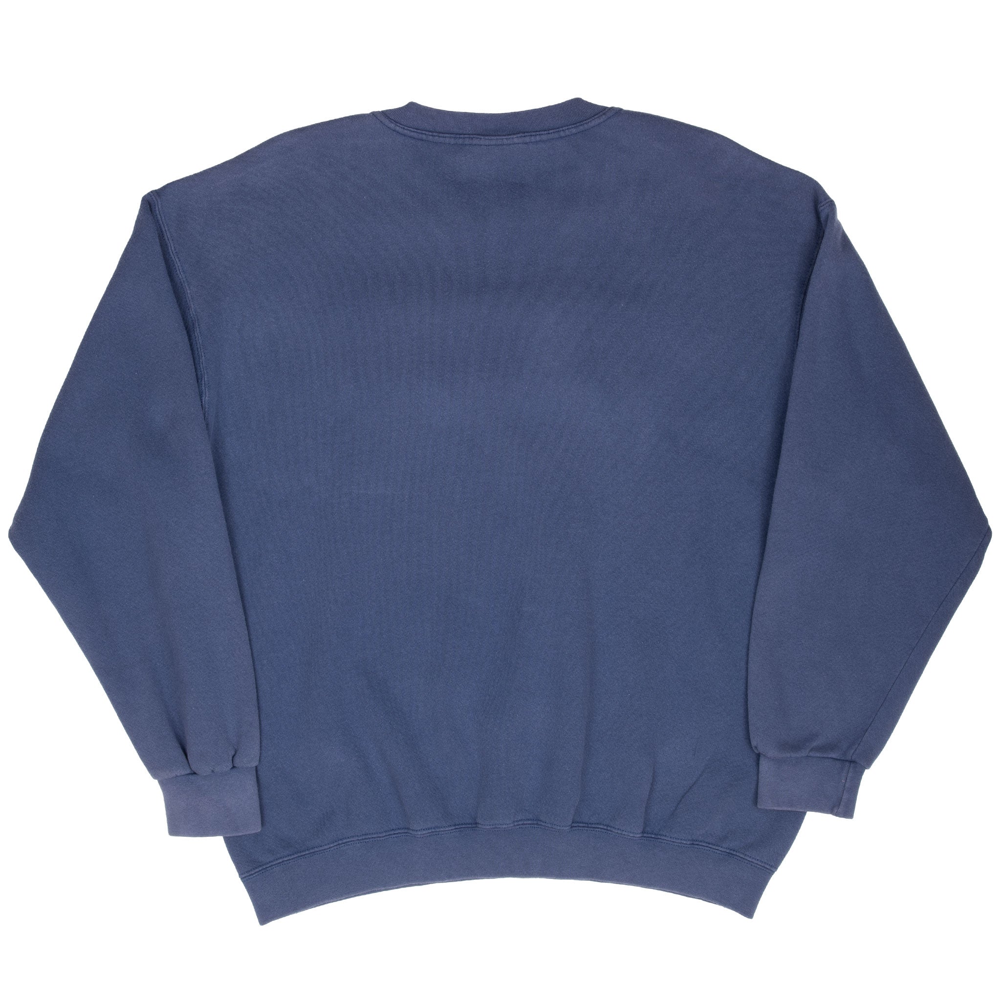 Vintage Nike Spellout Blue Sweatshirt 1990S Size Large Made In Usa