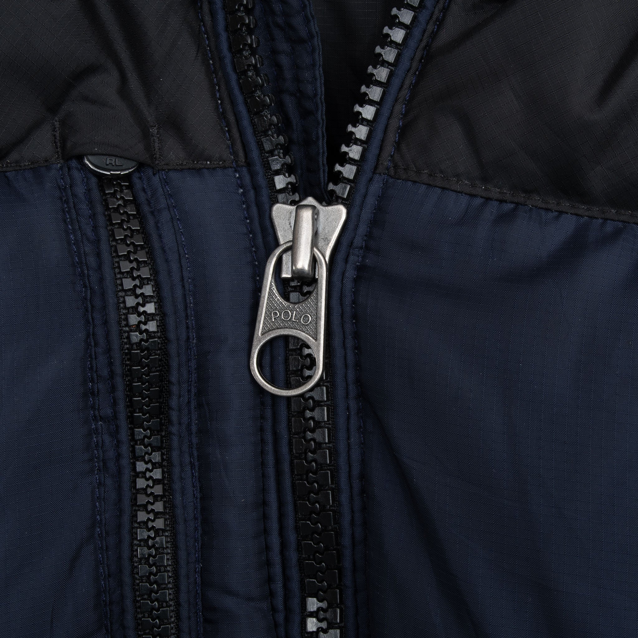 Vintage Polo Ralph Lauren Blue 1990S Vest Puffer Jacket Size Medium