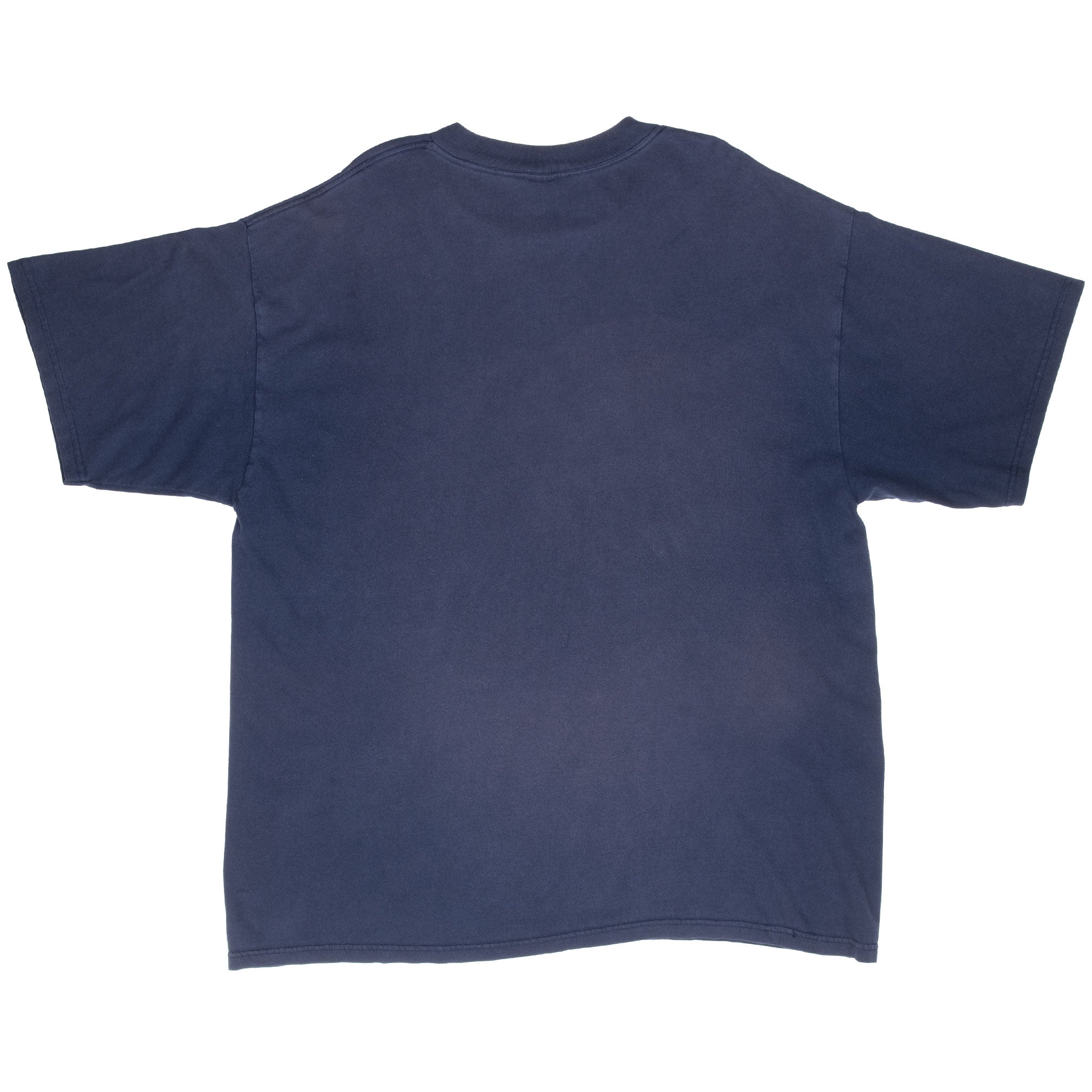 Plain back of navy Denver Broncos T-shirt
