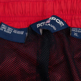 VINTAGE POLO RALPH LAUREN SPORT RED TRACKPANTS 1990S XL