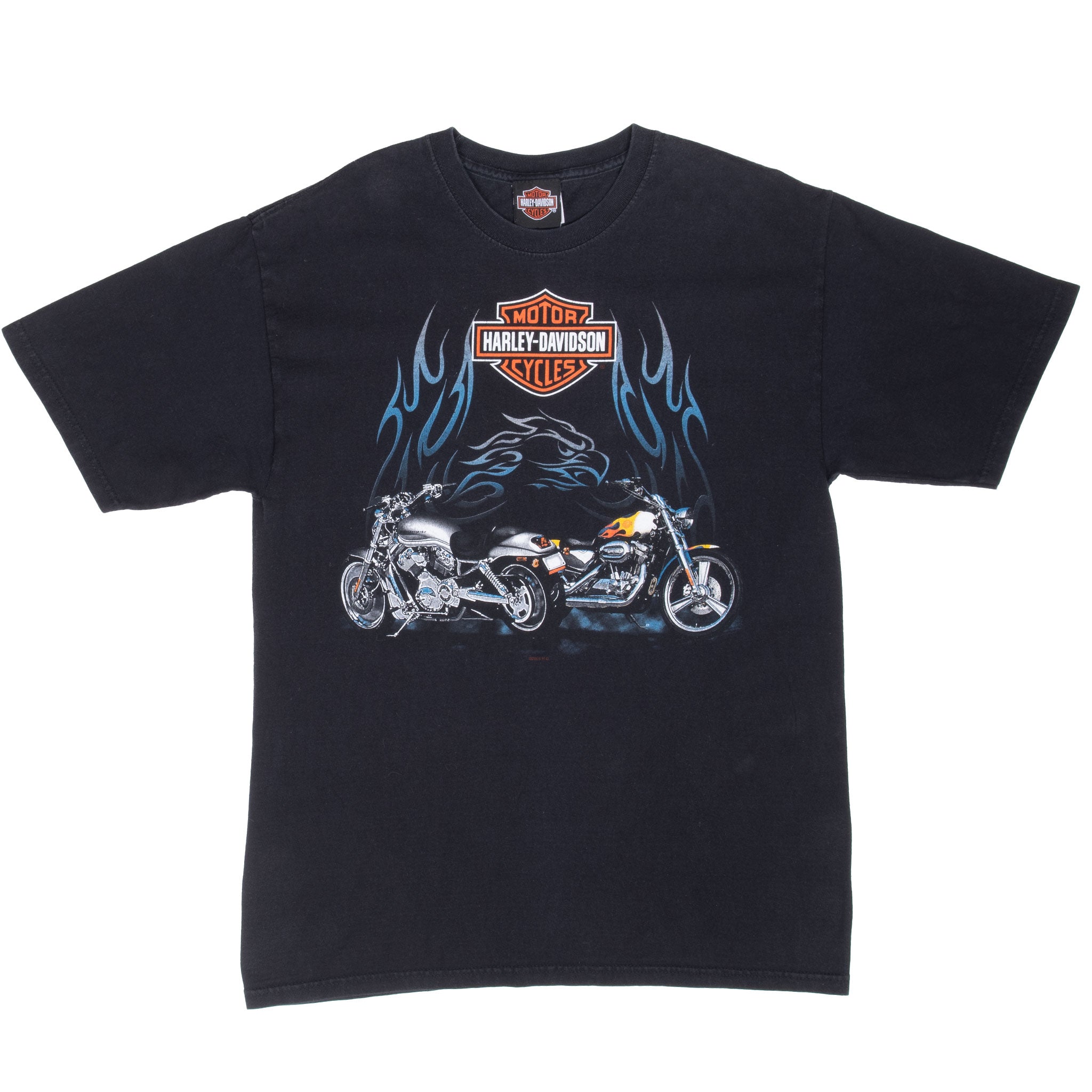 Vintage Harley Davidson Freedom Machine Kansas City 2004 Tee Shirt Size Medium